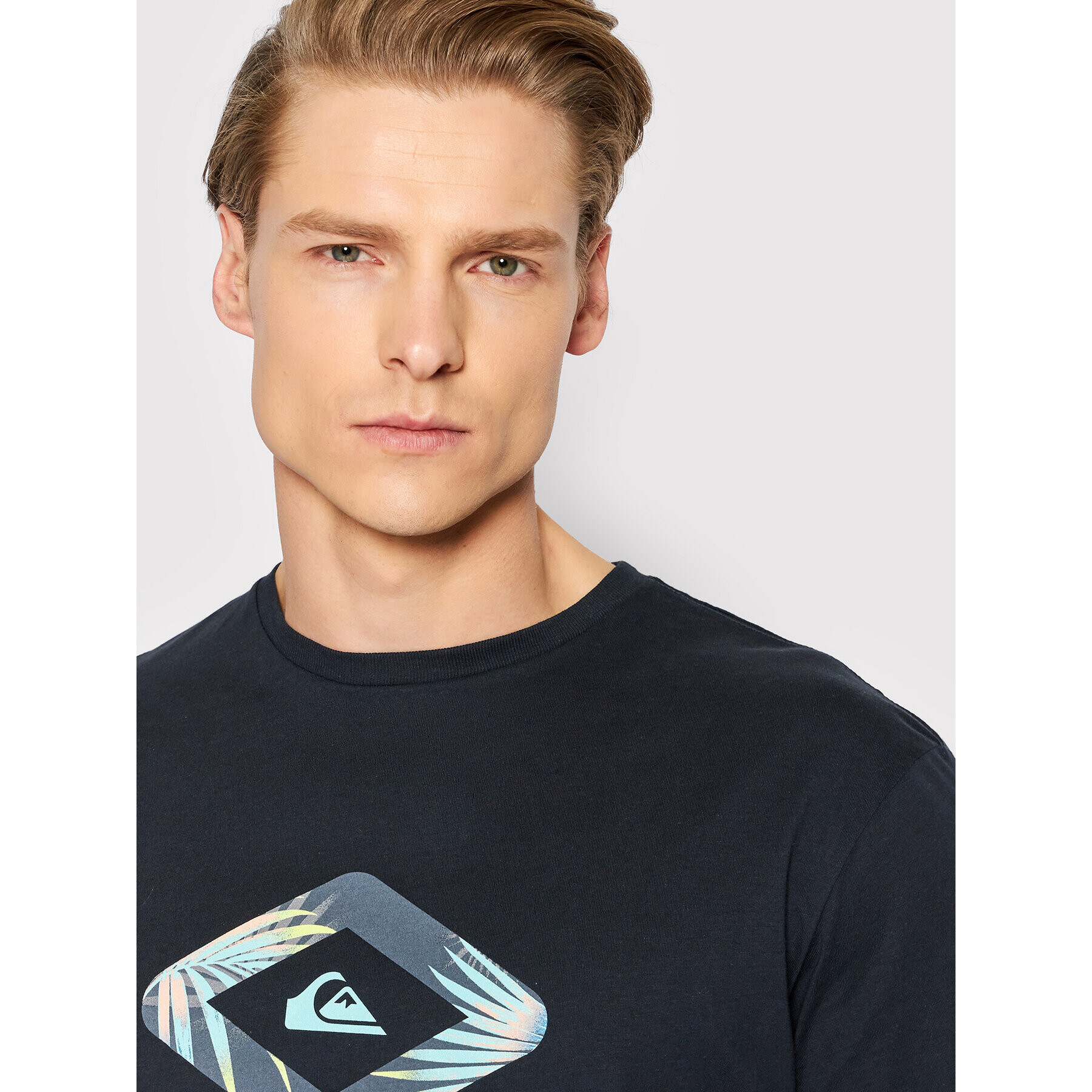 Quiksilver T-Shirt Let It Ride EQYZT06664 Černá Regular Fit - Pepit.cz