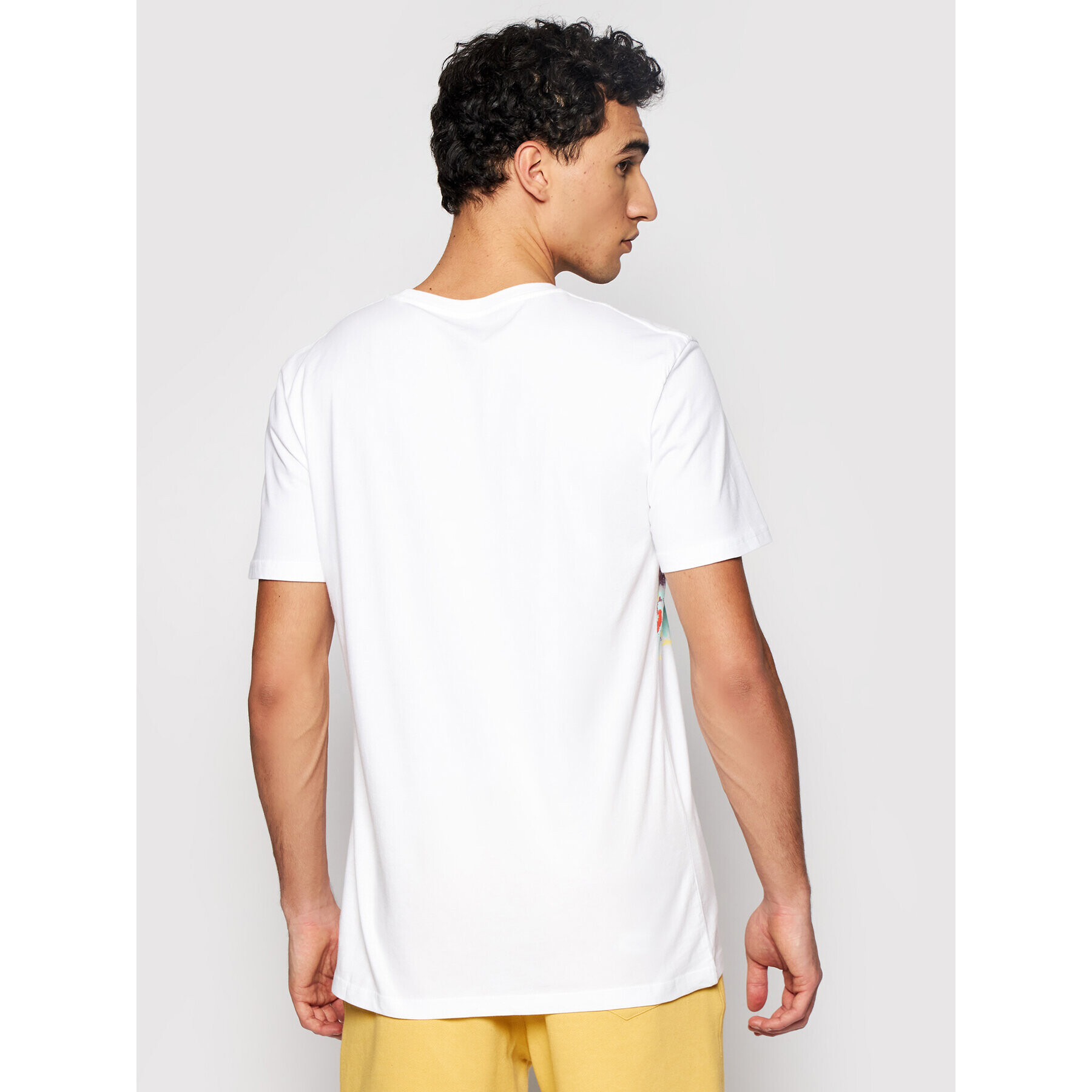 Quiksilver T-Shirt Mystic Sunset EQYZT06340 Bílá Regular Fit - Pepit.cz