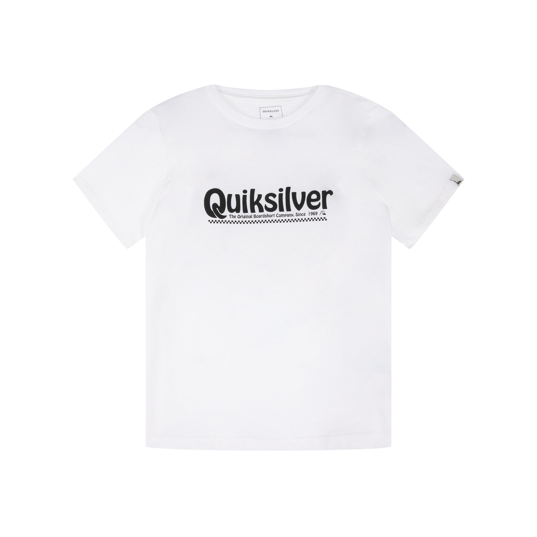 Quiksilver T-Shirt New Slang EQBZT04143 Bílá Regular Fit - Pepit.cz