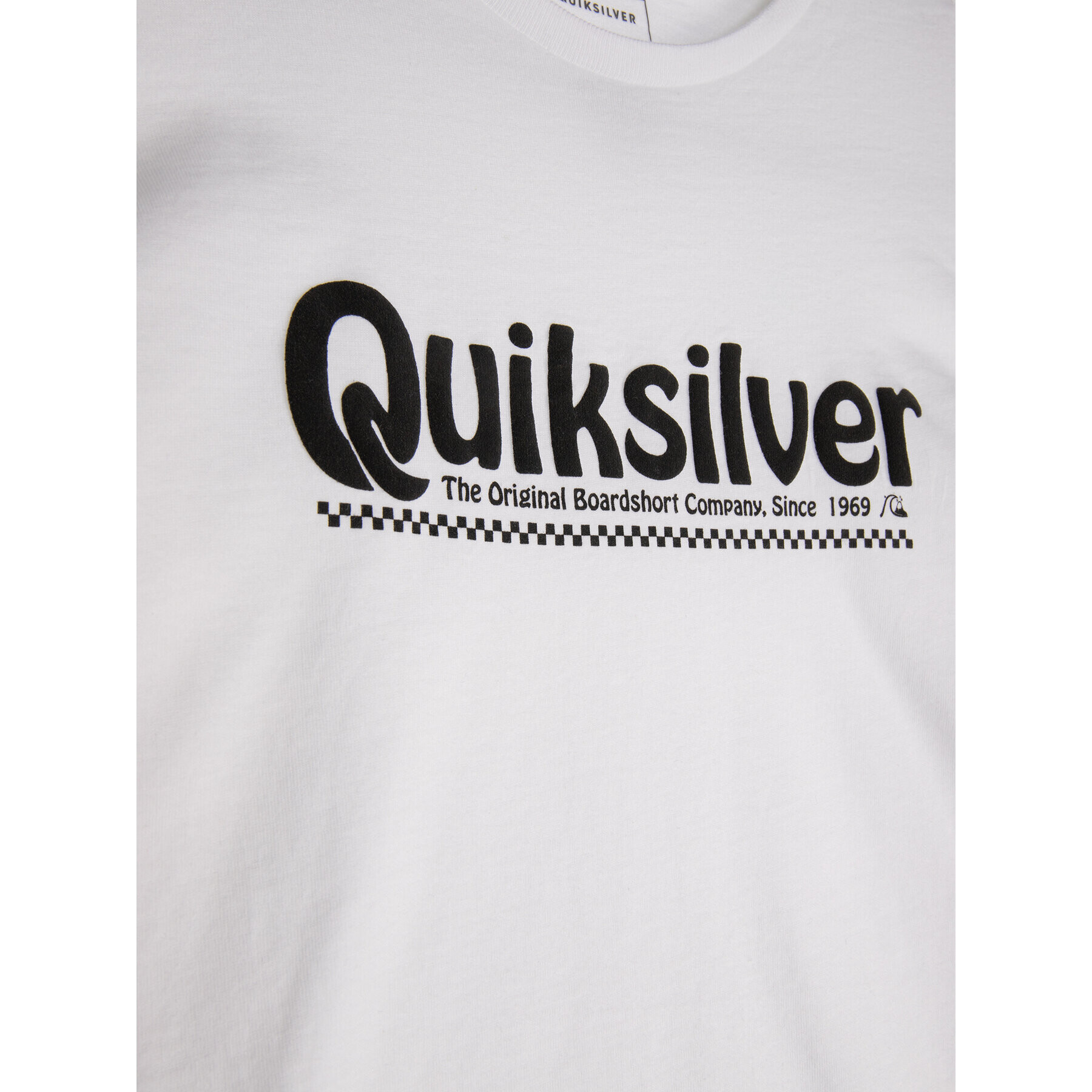 Quiksilver T-Shirt New Slang EQBZT04143 Bílá Regular Fit - Pepit.cz