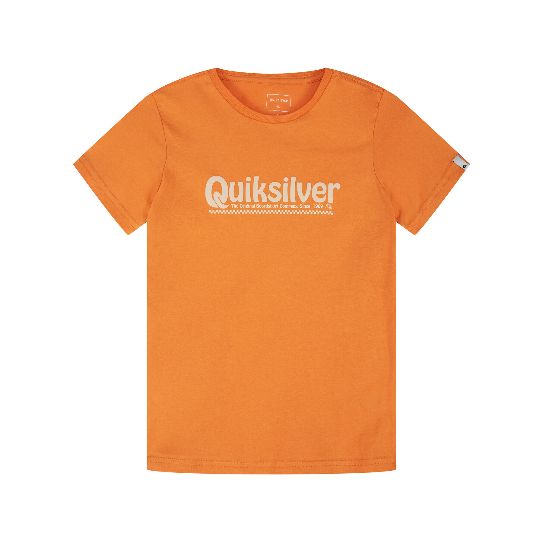 Quiksilver T-Shirt New Slang EQBZT04143 Oranžová Regular Fit - Pepit.cz