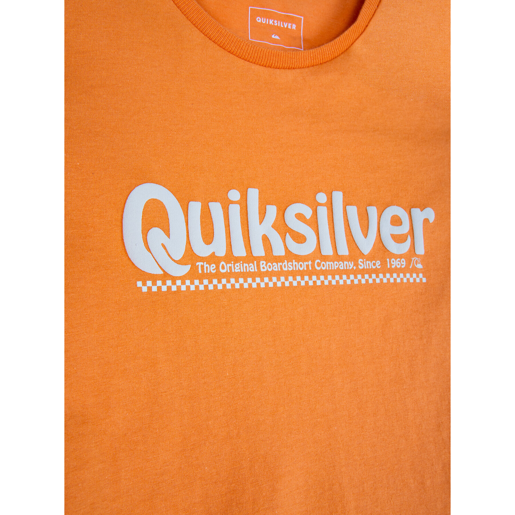 Quiksilver T-Shirt New Slang EQBZT04143 Oranžová Regular Fit - Pepit.cz