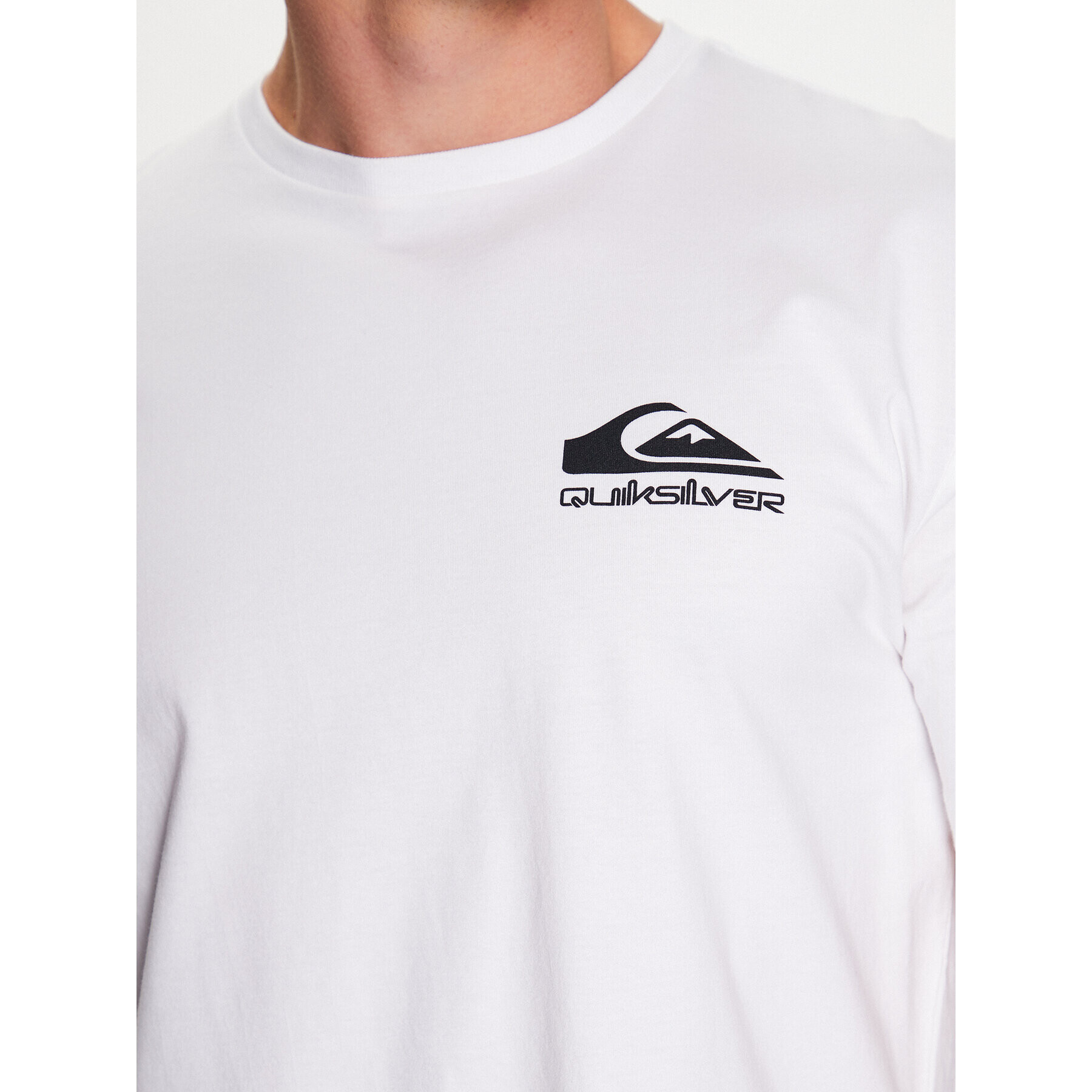 Quiksilver T-Shirt Nice Days EQYZT07217 Bílá Regular Fit - Pepit.cz