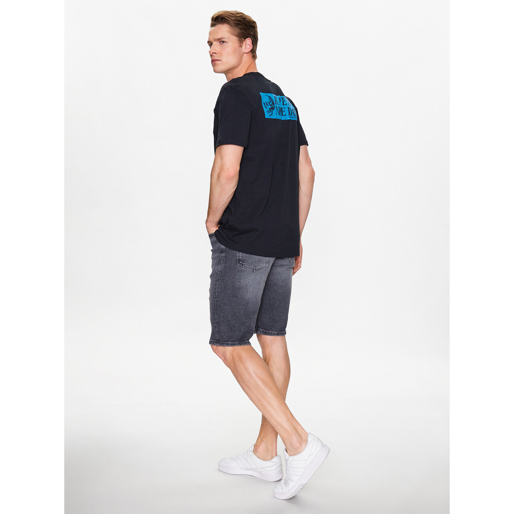 Quiksilver T-Shirt Nice Days EQYZT07217 Černá Regular Fit - Pepit.cz