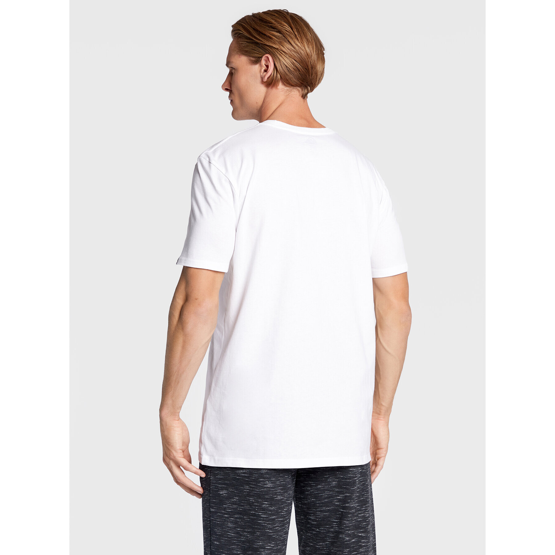 Quiksilver T-Shirt Script Talk Front EQYZT07042 Bílá Classic Fit - Pepit.cz