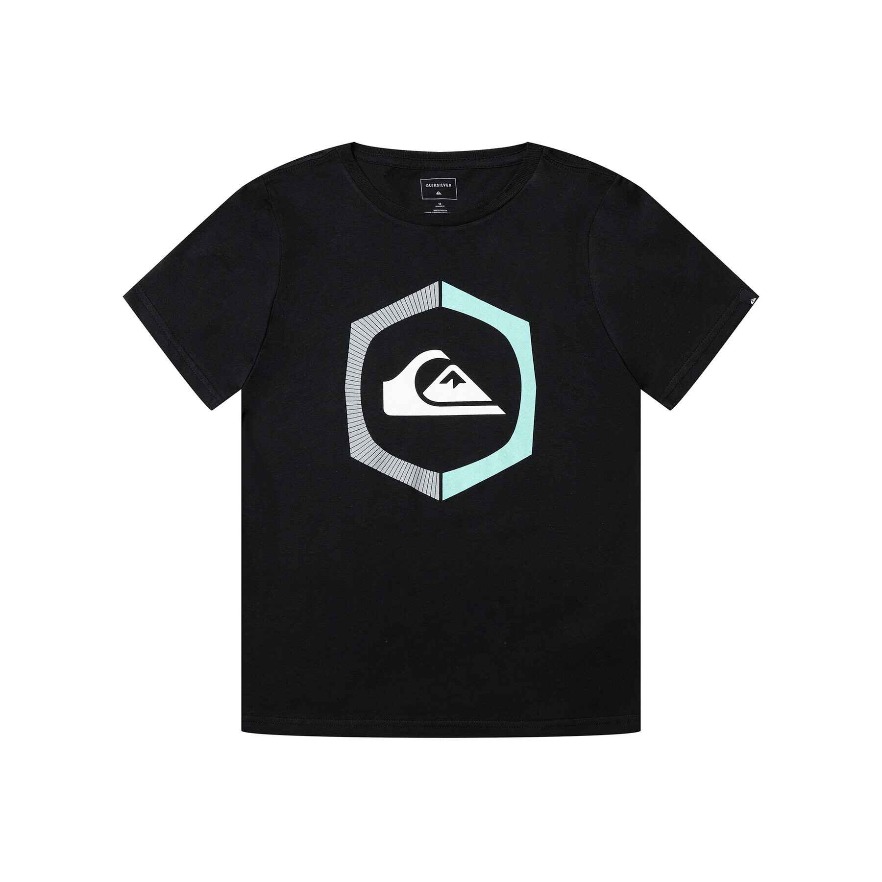 Quiksilver T-Shirt Sure Thing EQBZT04140 Černá Regular Fit - Pepit.cz