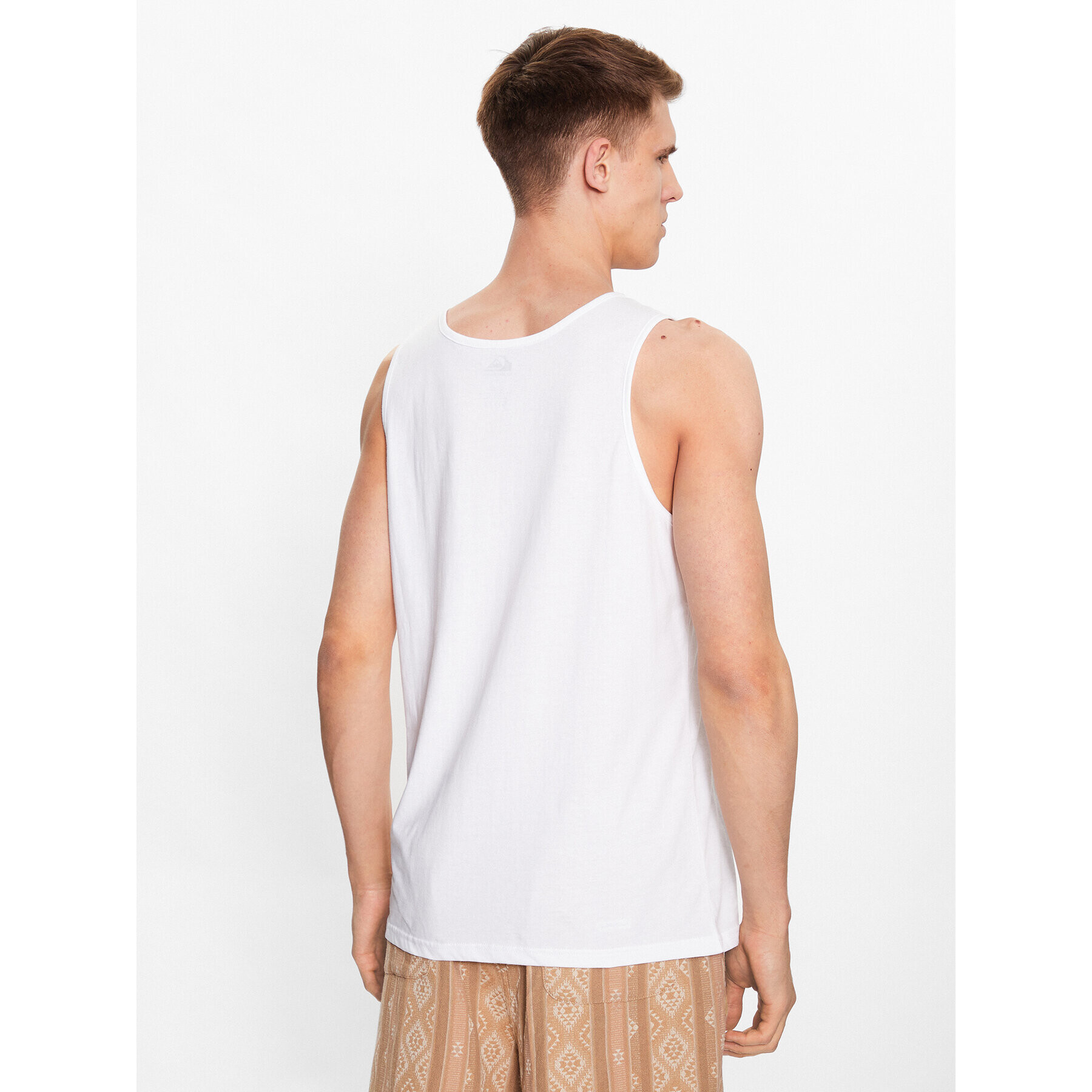 Quiksilver Tank top Between The Lines EQYZT07237 Bílá Regular Fit - Pepit.cz