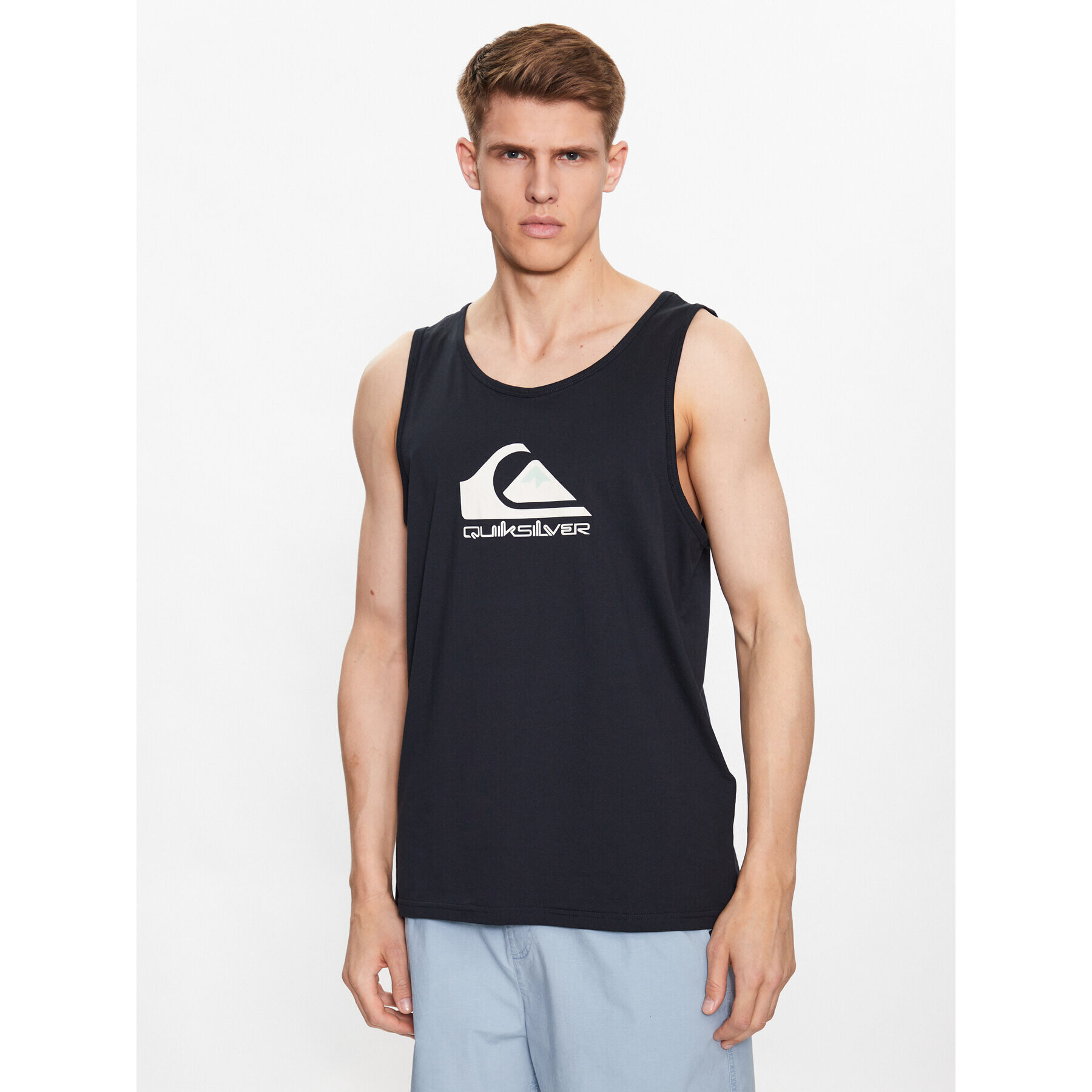 Quiksilver Tank top Big Logo EQYZT07236 Černá Regular Fit - Pepit.cz