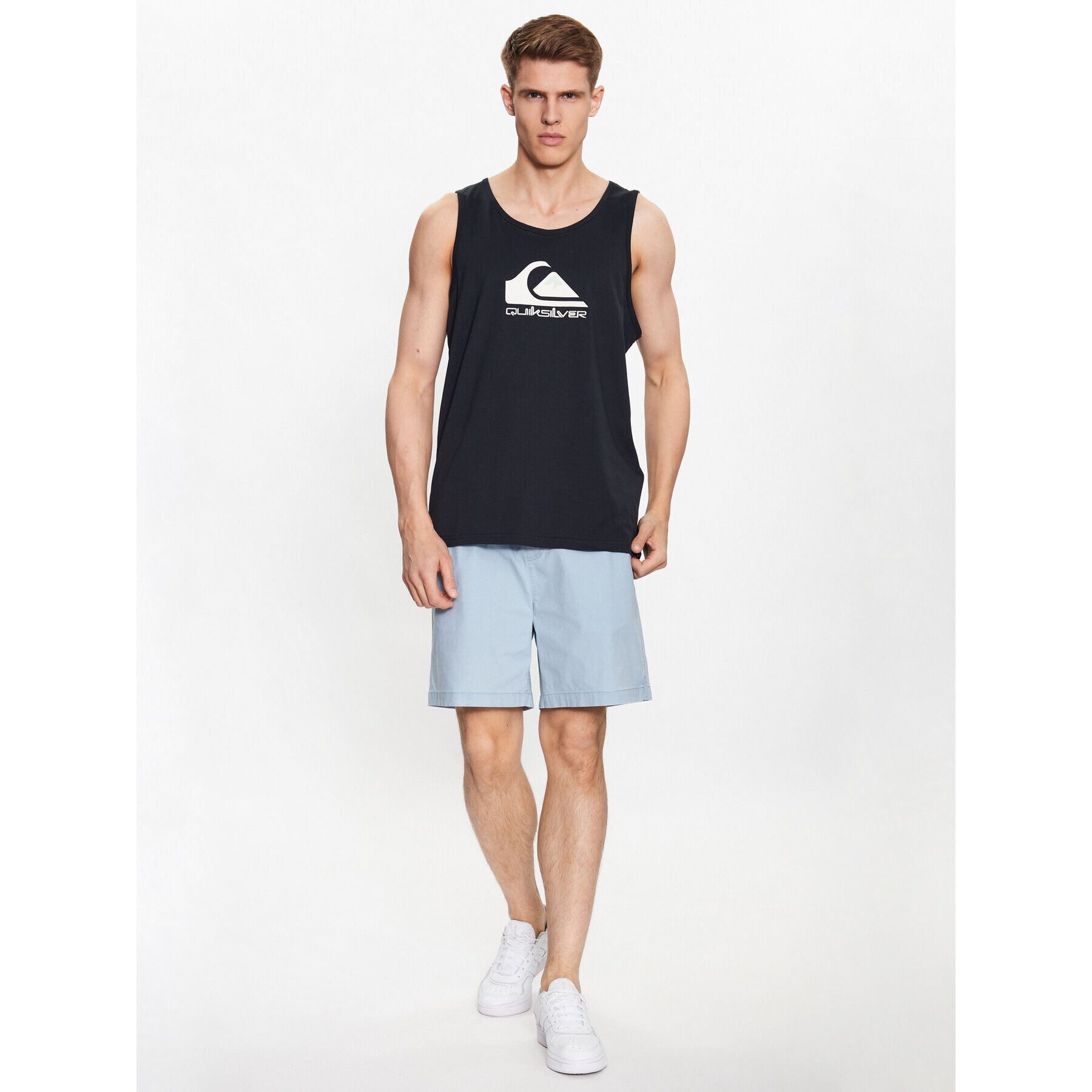 Quiksilver Tank top Big Logo EQYZT07236 Černá Regular Fit - Pepit.cz