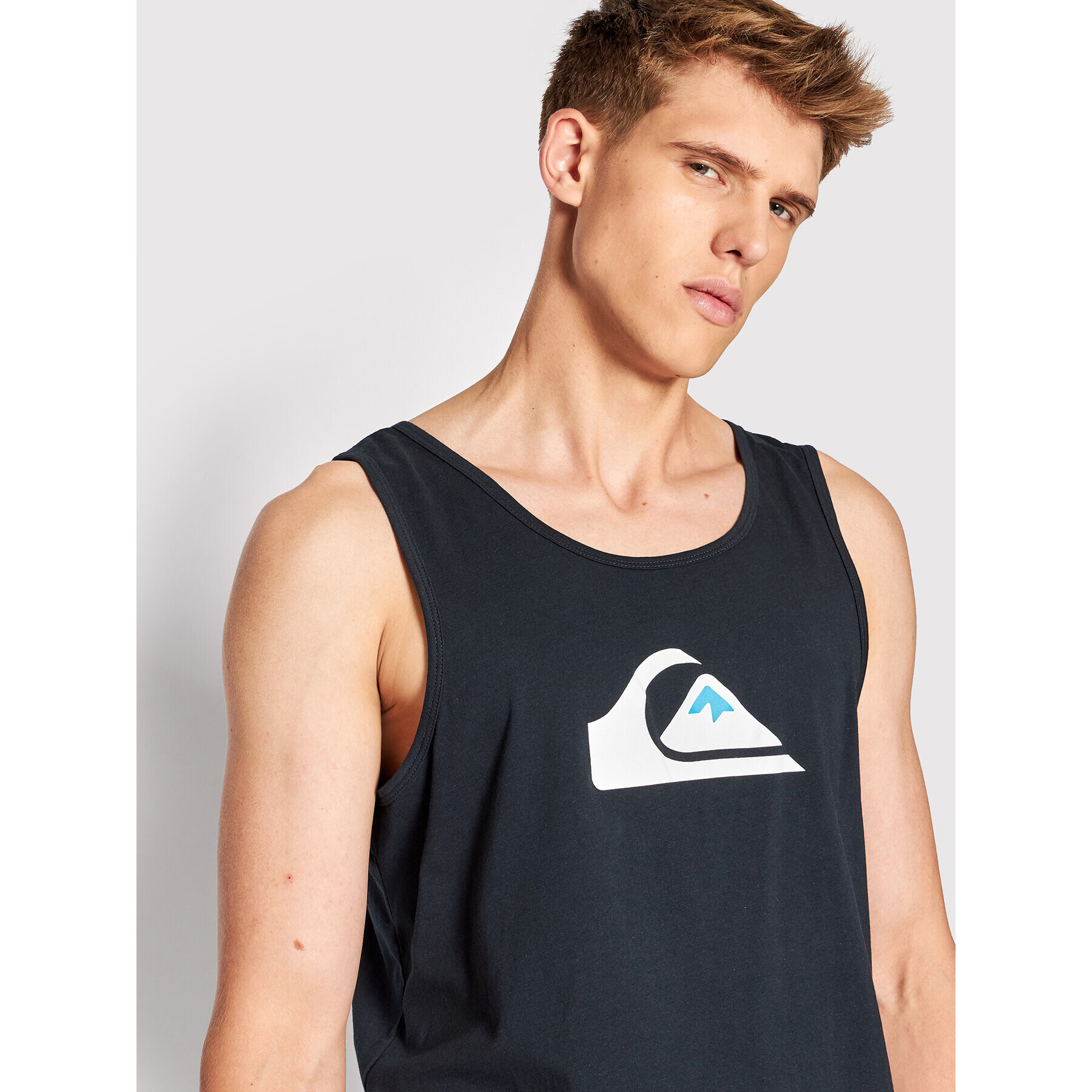 Quiksilver Tank top Comp Logo EQYZT06675 Černá Regular Fit - Pepit.cz