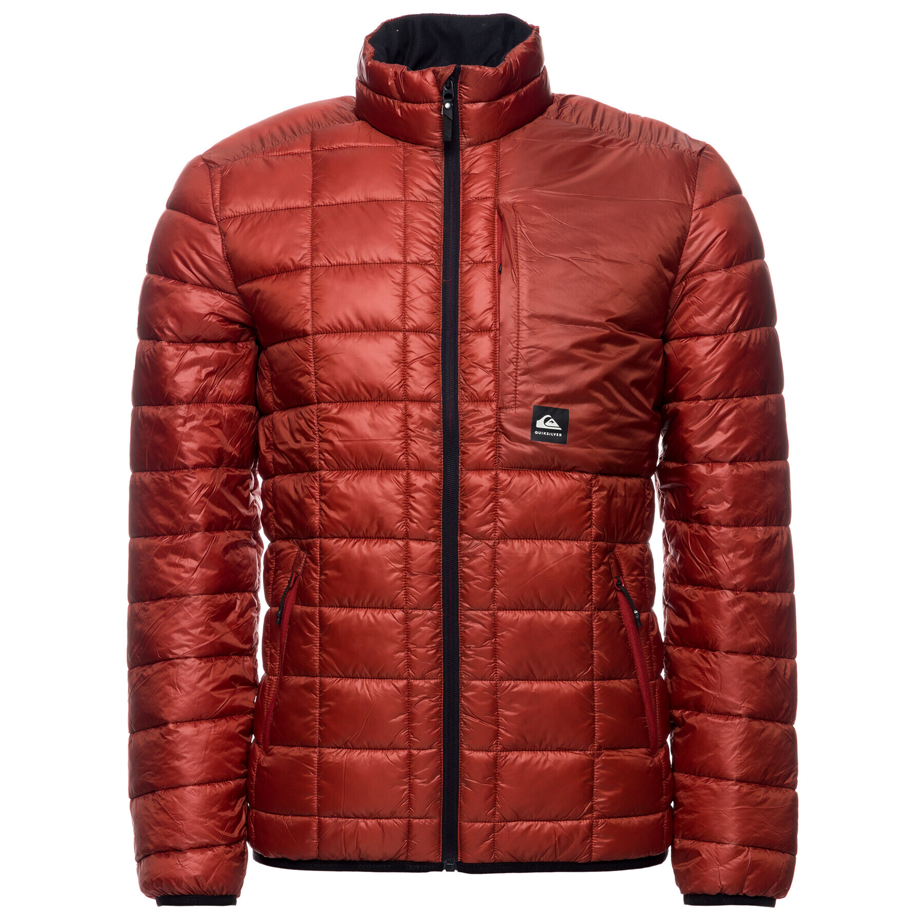 Quiksilver Vatovaná bunda Release EQYJK03477 Hnědá Regular Fit - Pepit.cz