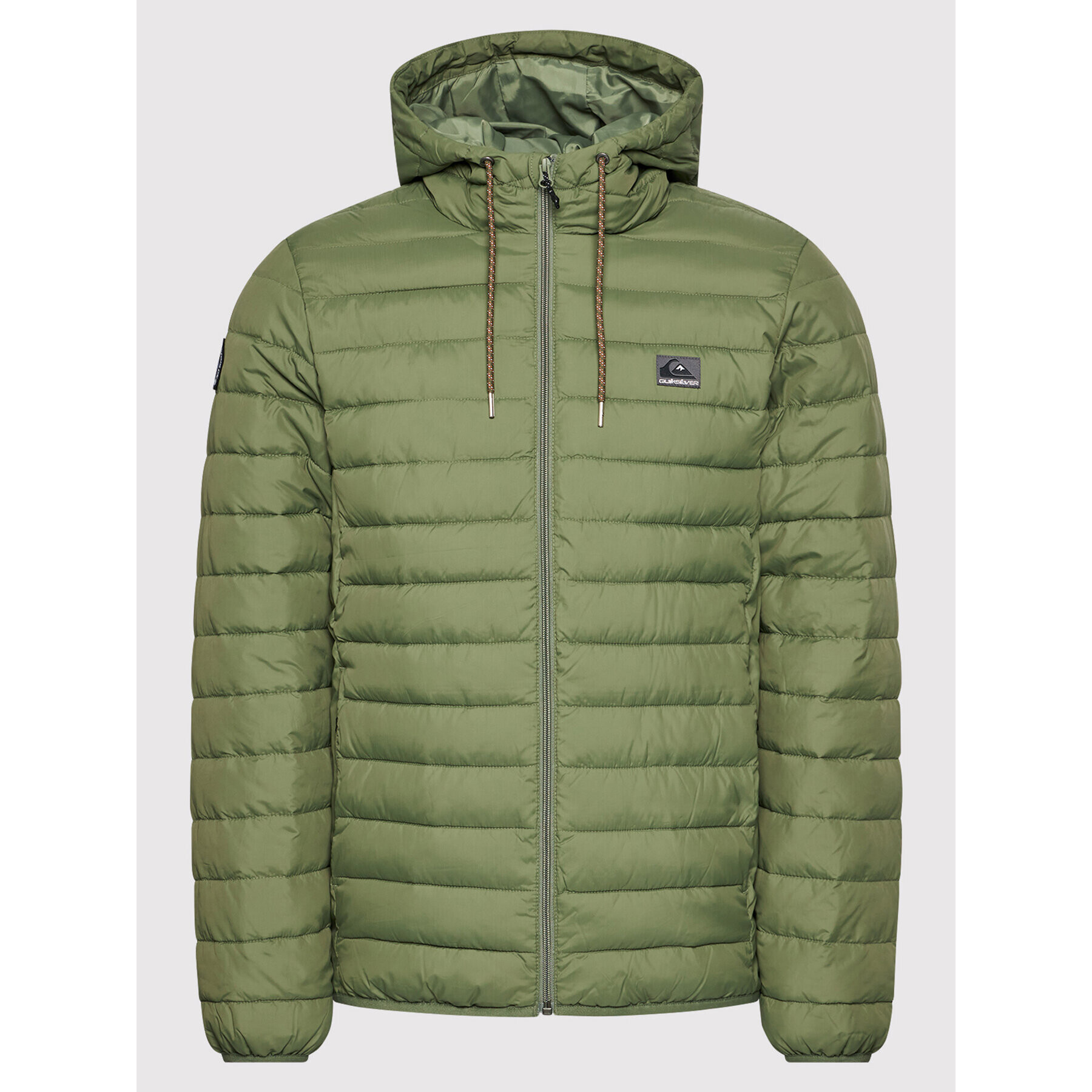 Quiksilver Vatovaná bunda Scaly EQYJK03752 Zelená Classic Fit - Pepit.cz