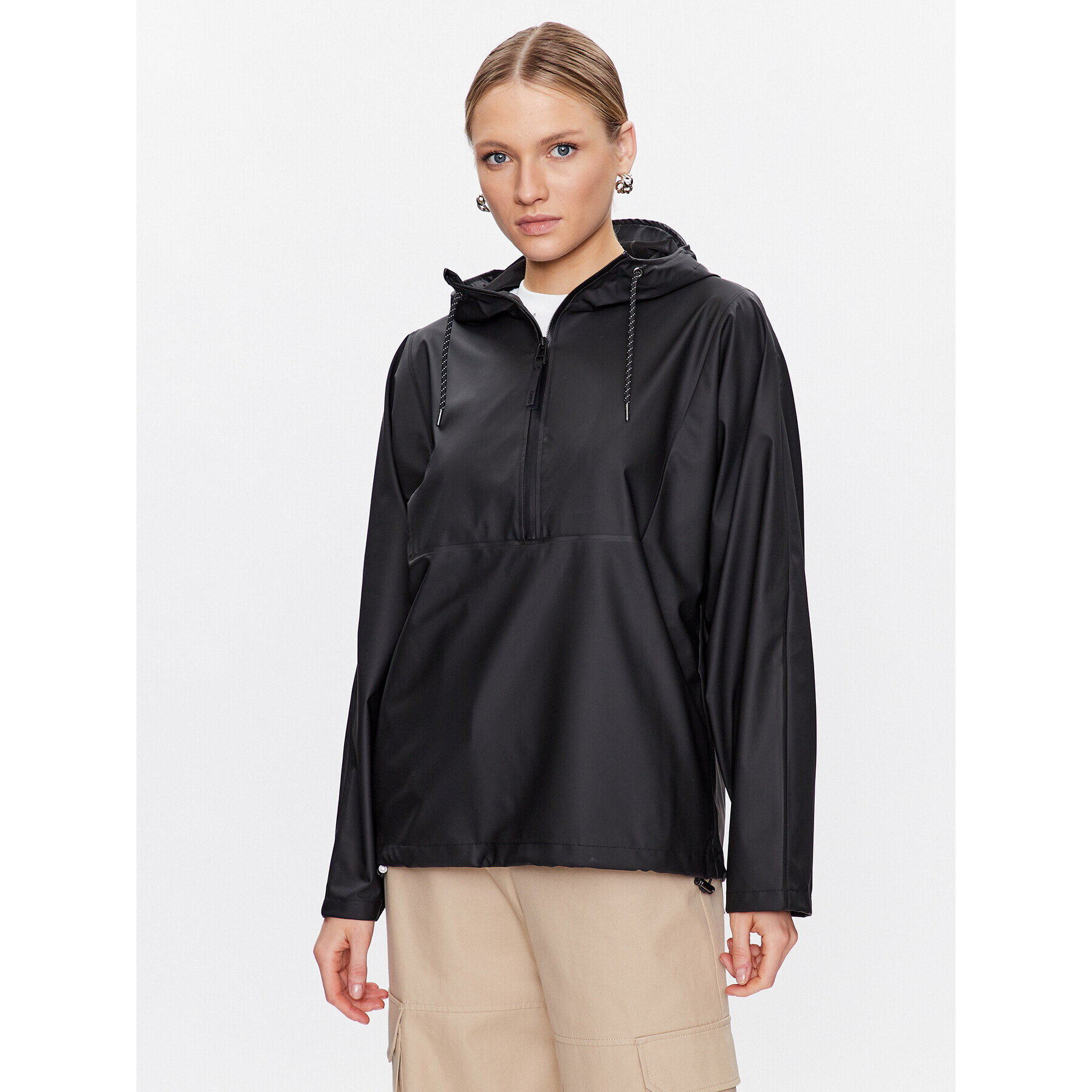 Rains Bunda anorak 18030 Černá Casual Fit - Pepit.cz