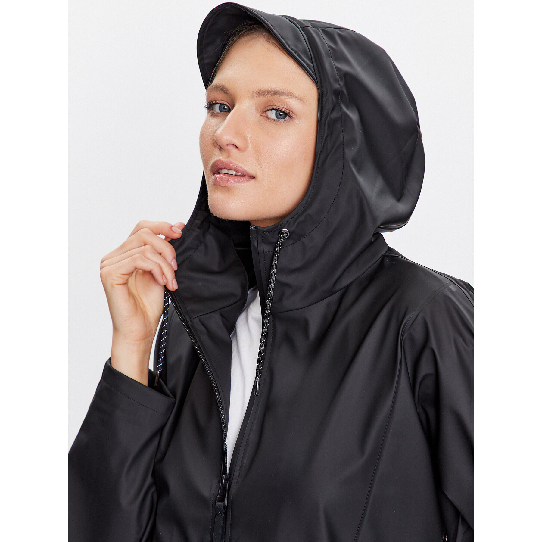 Rains Bunda anorak 18030 Černá Casual Fit - Pepit.cz