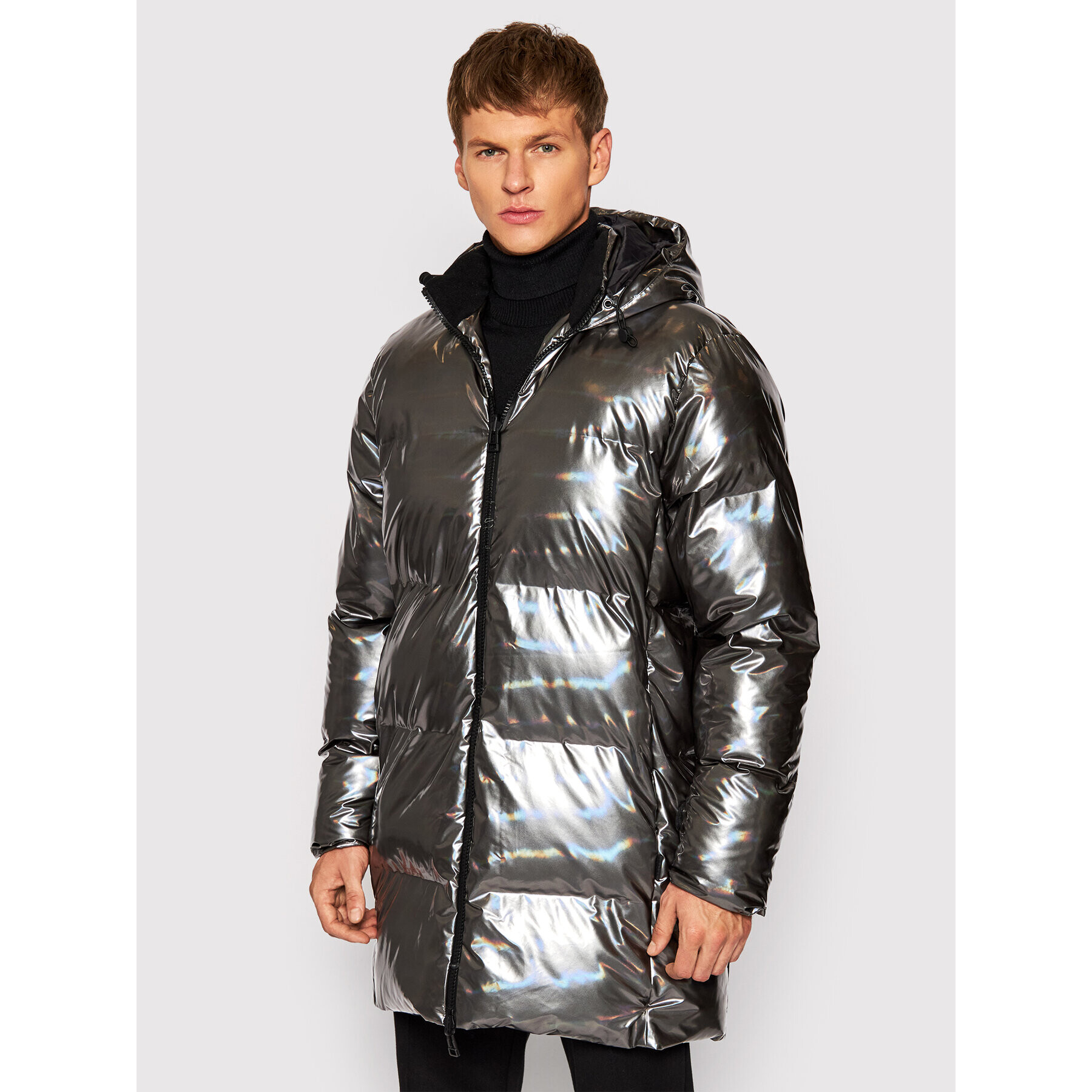 Rains Parka Unisex 1538 Černá Regular Fit - Pepit.cz