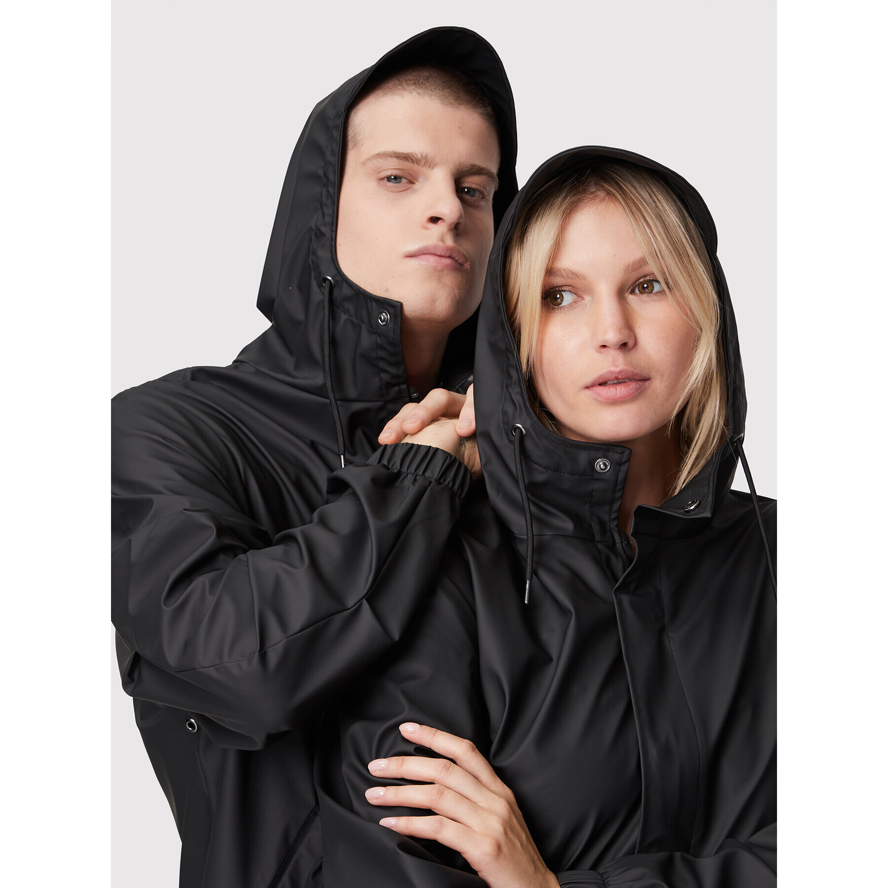 Rains Parka Unisex 18140 Černá Regular Fit - Pepit.cz