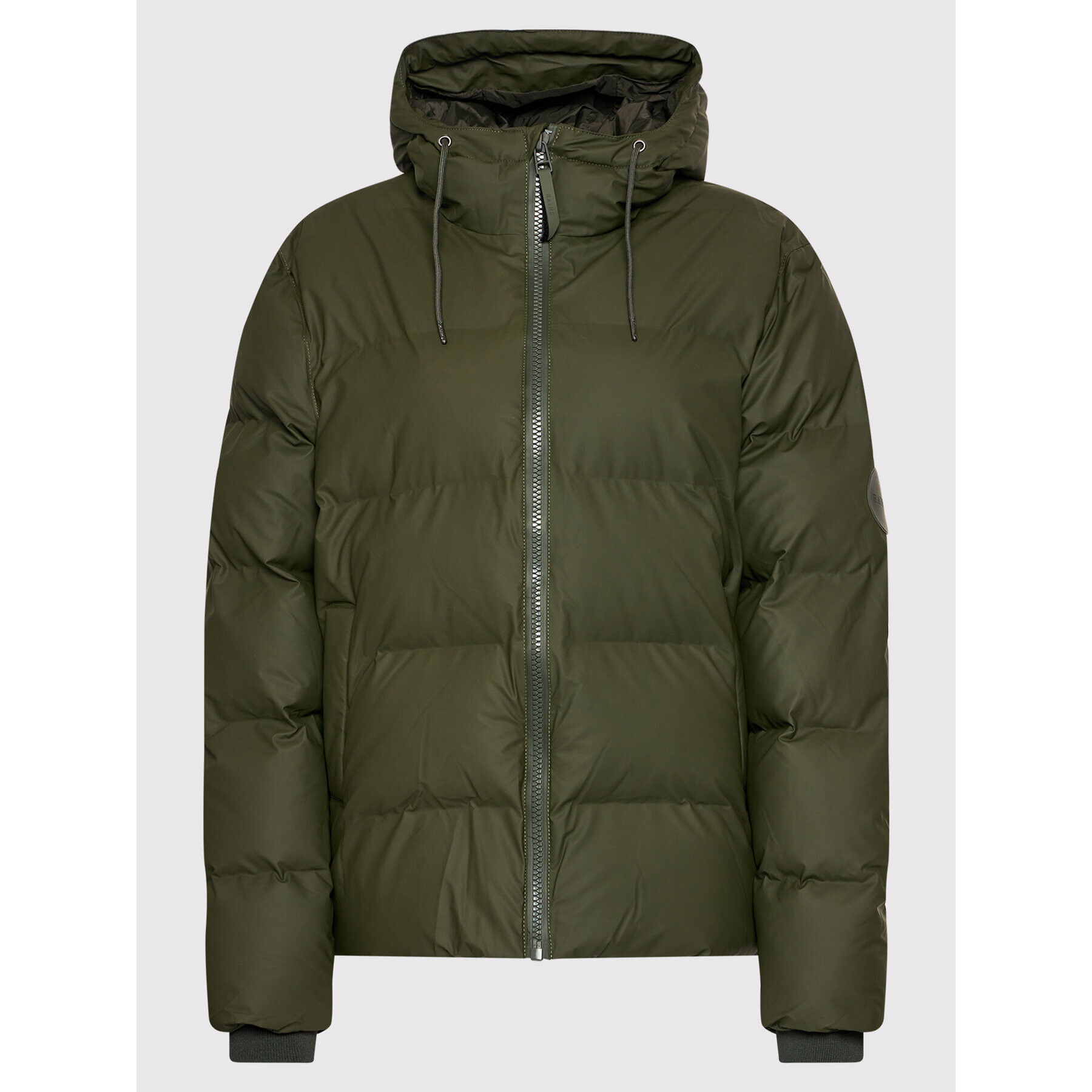 Rains Vatovaná bunda Unisex 1506 Zelená Regular Fit - Pepit.cz