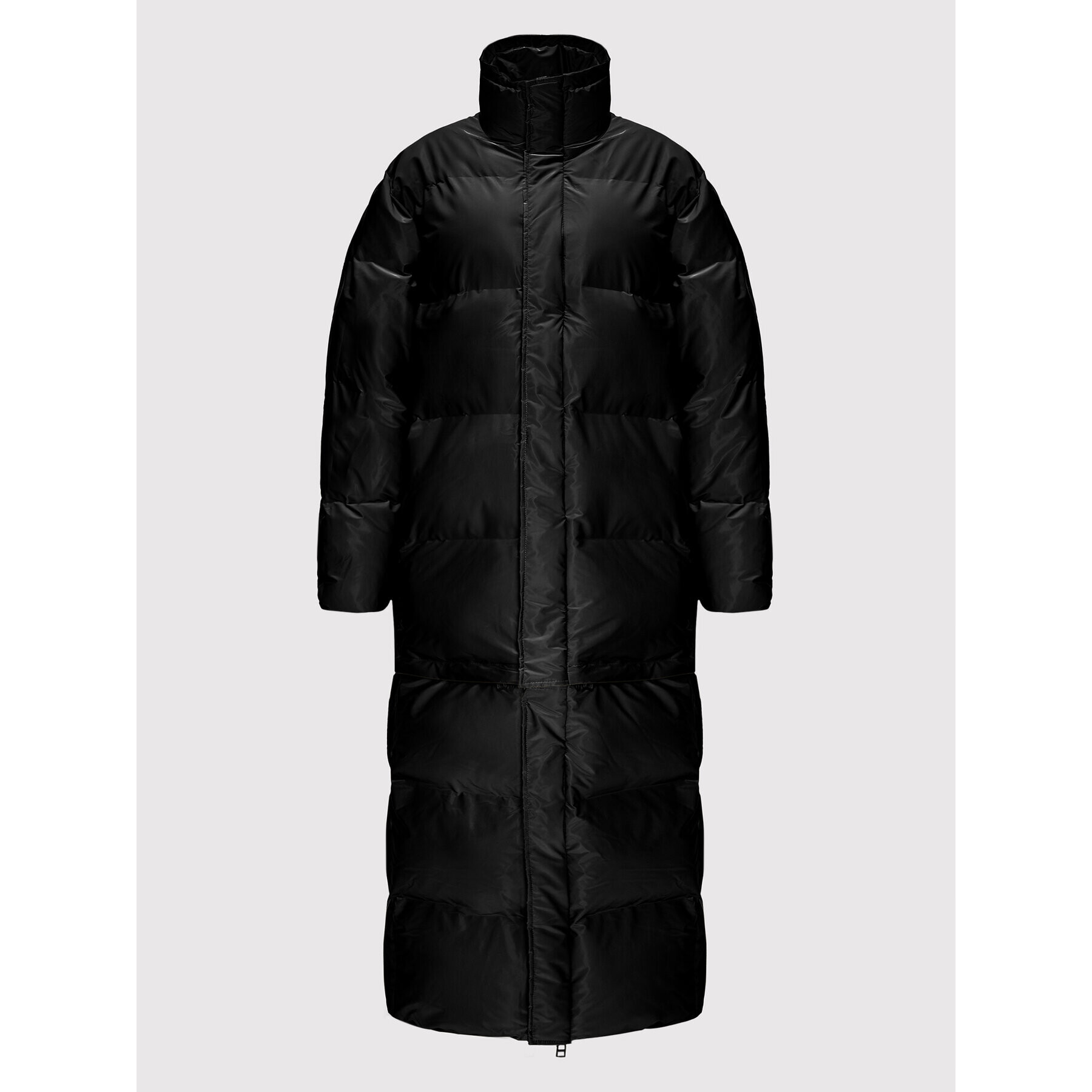 Rains Vatovaná bunda Unisex Puffer 1536 Černá Regular Fit - Pepit.cz