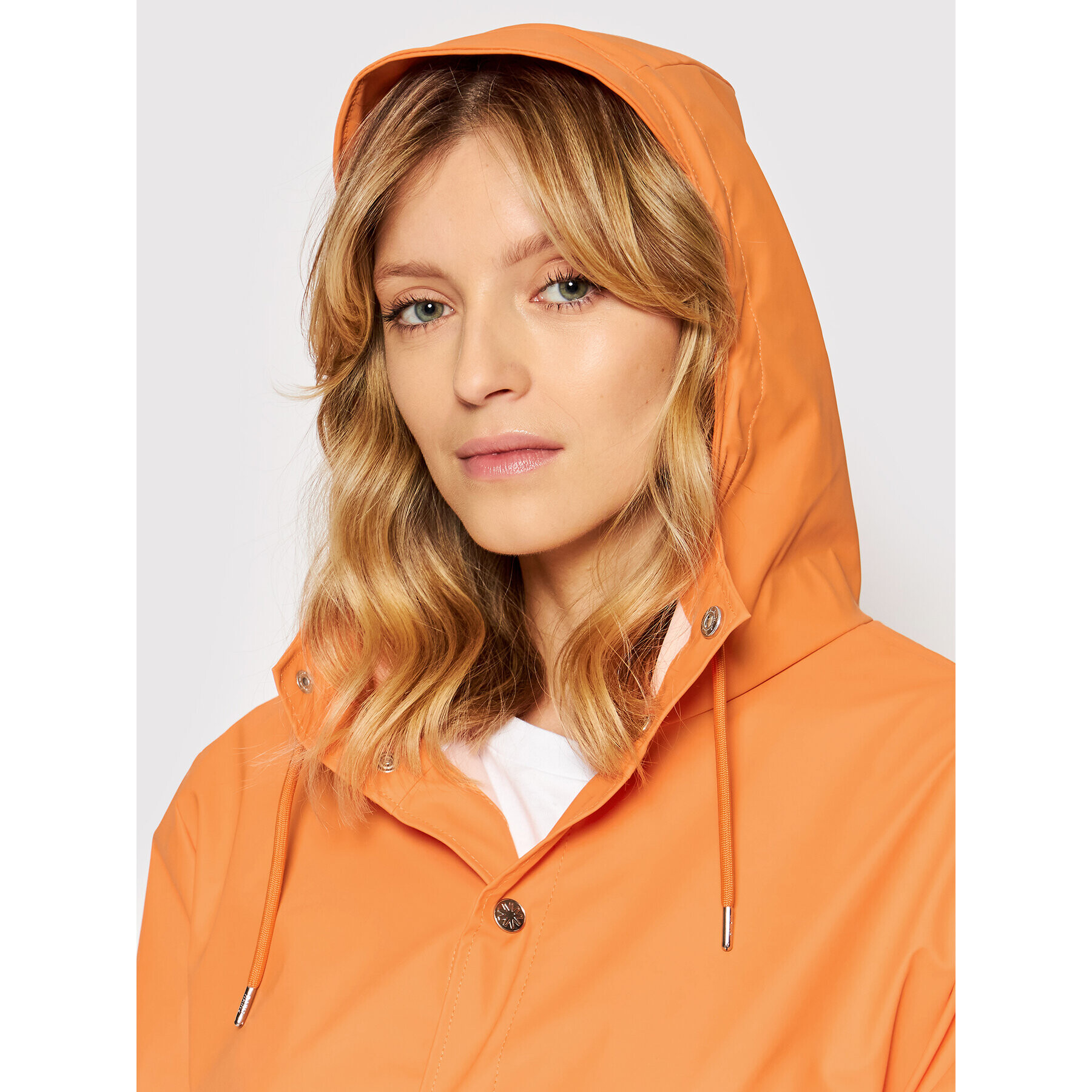 Rains Větrovka Unisex 12010 Oranžová Regular Fit - Pepit.cz