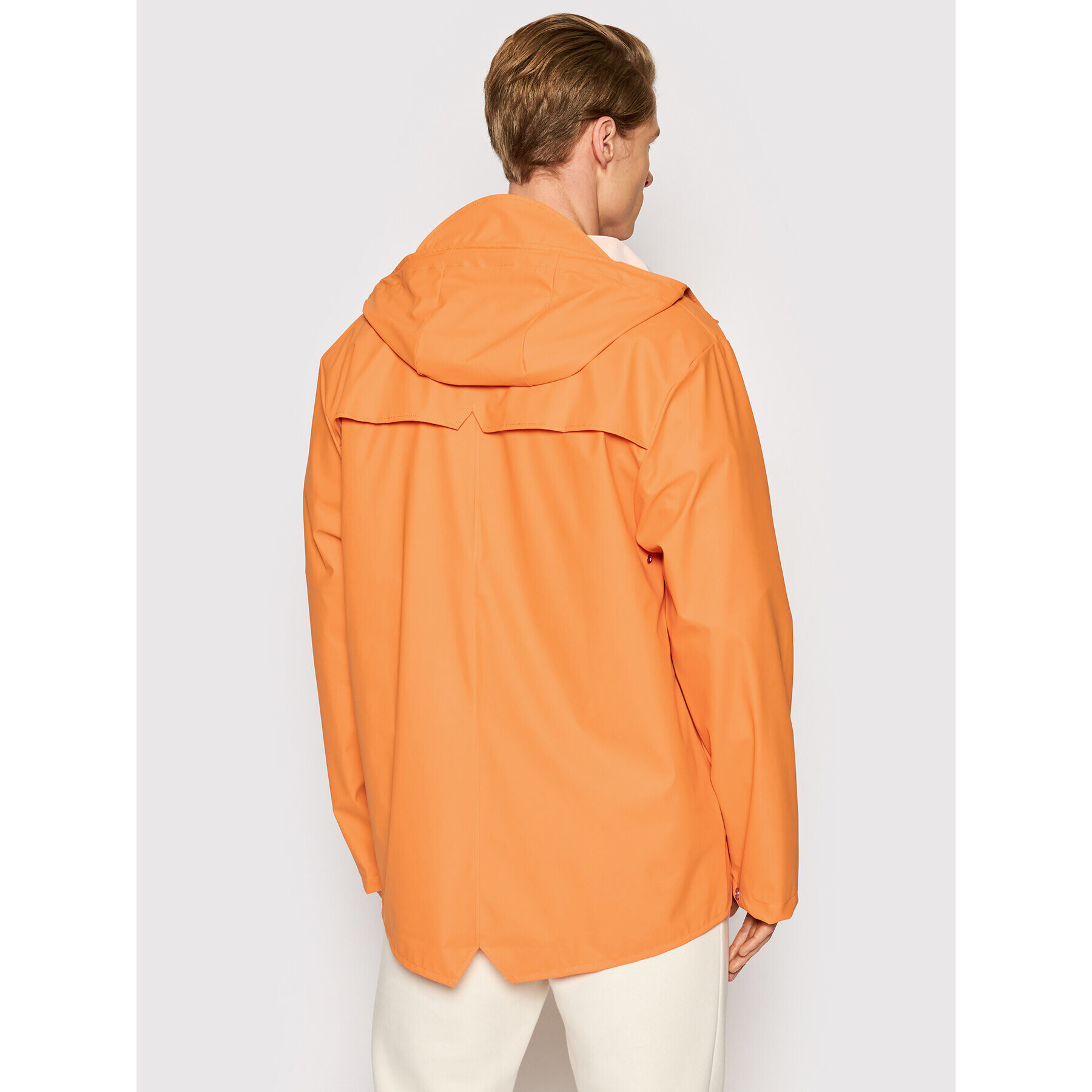 Rains Větrovka Unisex 12010 Oranžová Regular Fit - Pepit.cz