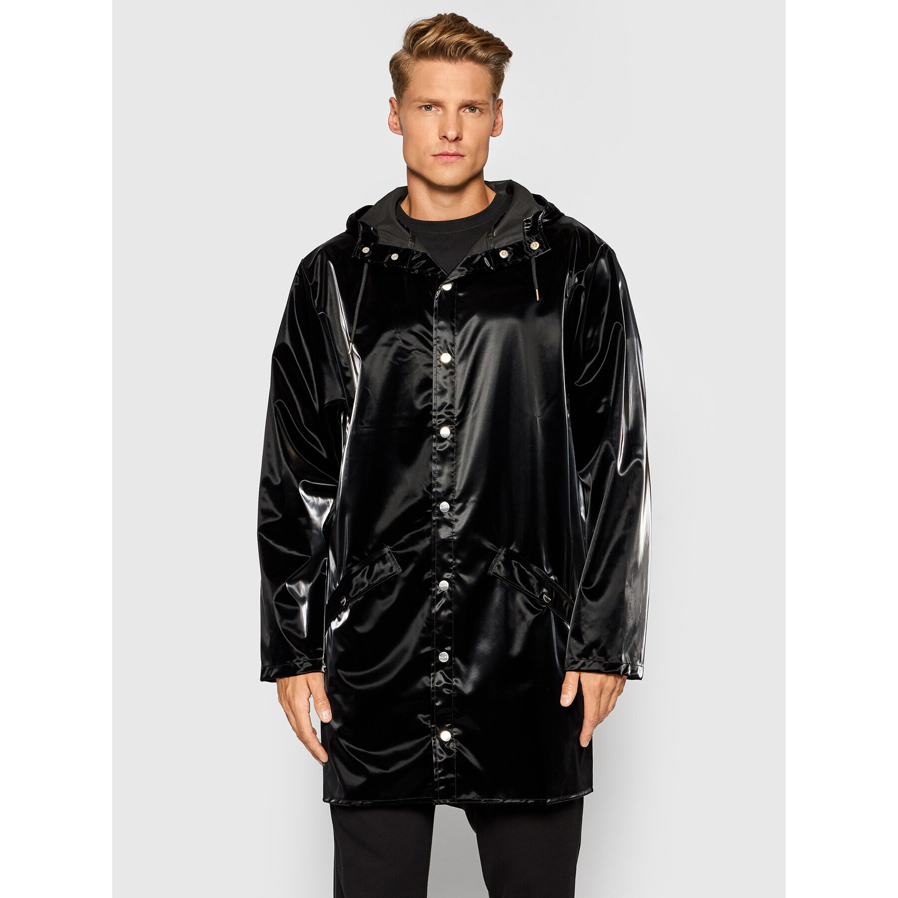 Rains Větrovka Unisex 1202 Černá Regular Fit - Pepit.cz