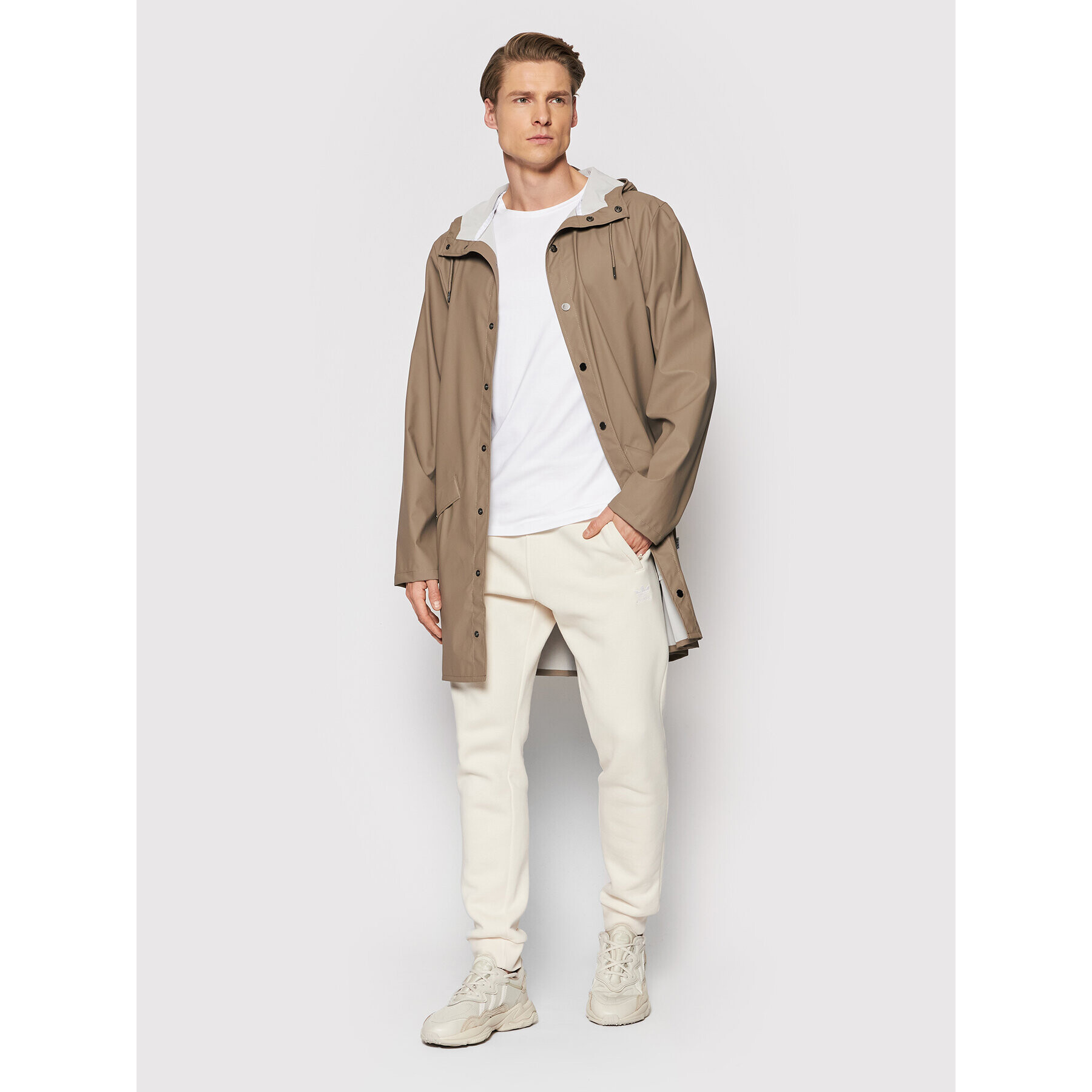 Rains Větrovka Unisex 12020 Hnědá Regular Fit - Pepit.cz