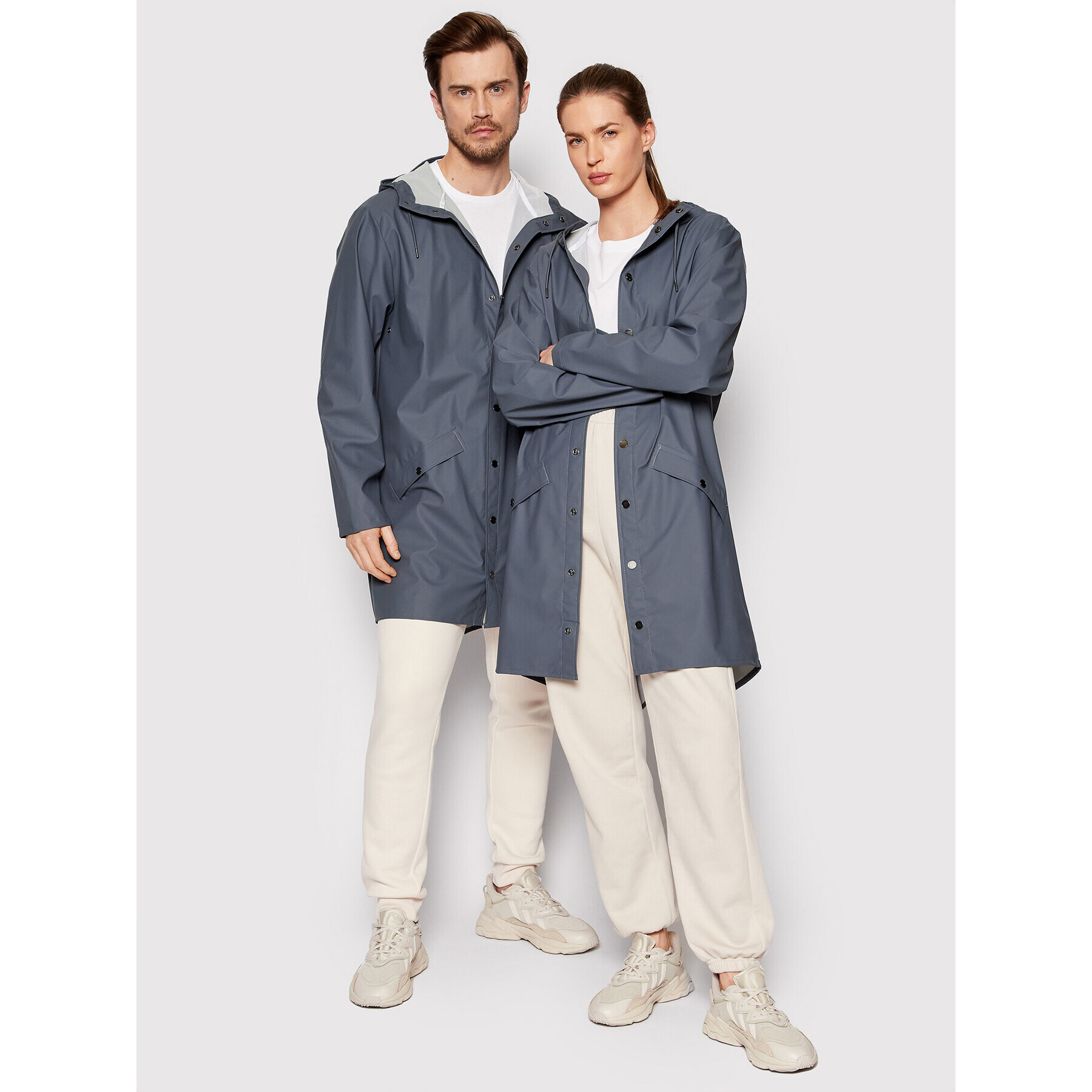 Rains Větrovka Unisex 12020 Tmavomodrá Regular Fit - Pepit.cz