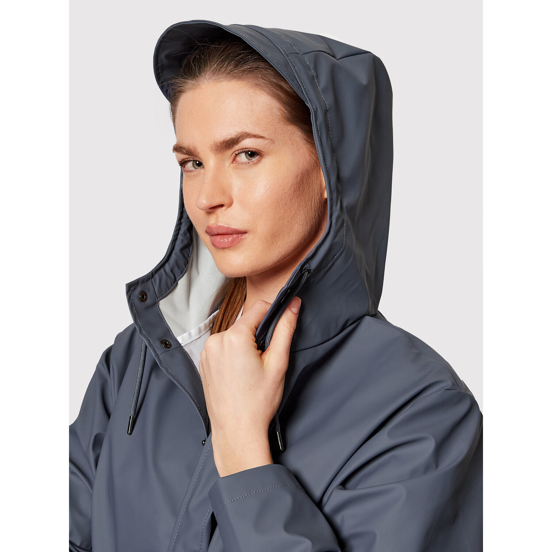 Rains Větrovka Unisex 12020 Tmavomodrá Regular Fit - Pepit.cz