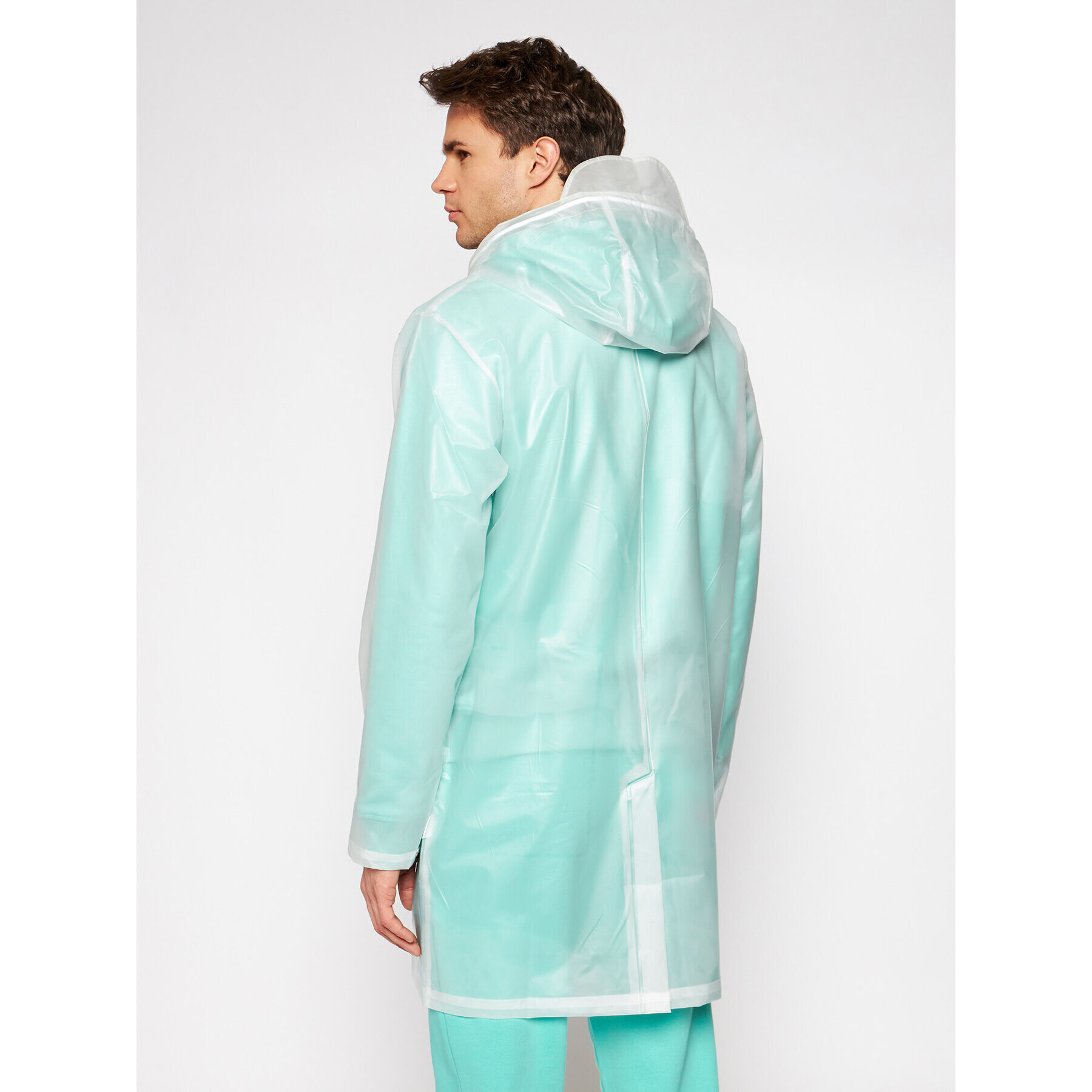 Rains Větrovka Unisex 1269 Bílá Regular Fit - Pepit.cz