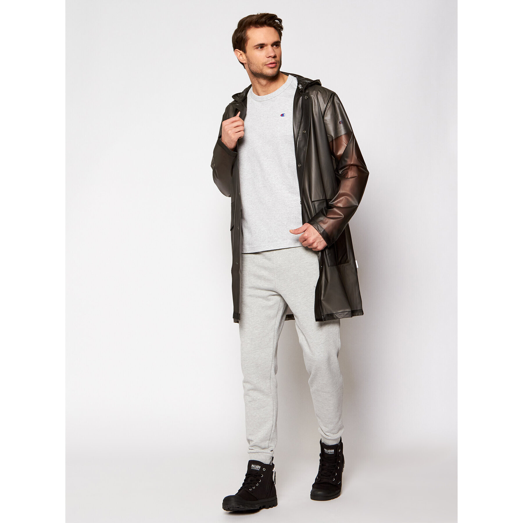 Rains Větrovka Unisex 1269 Černá Regular Fit - Pepit.cz