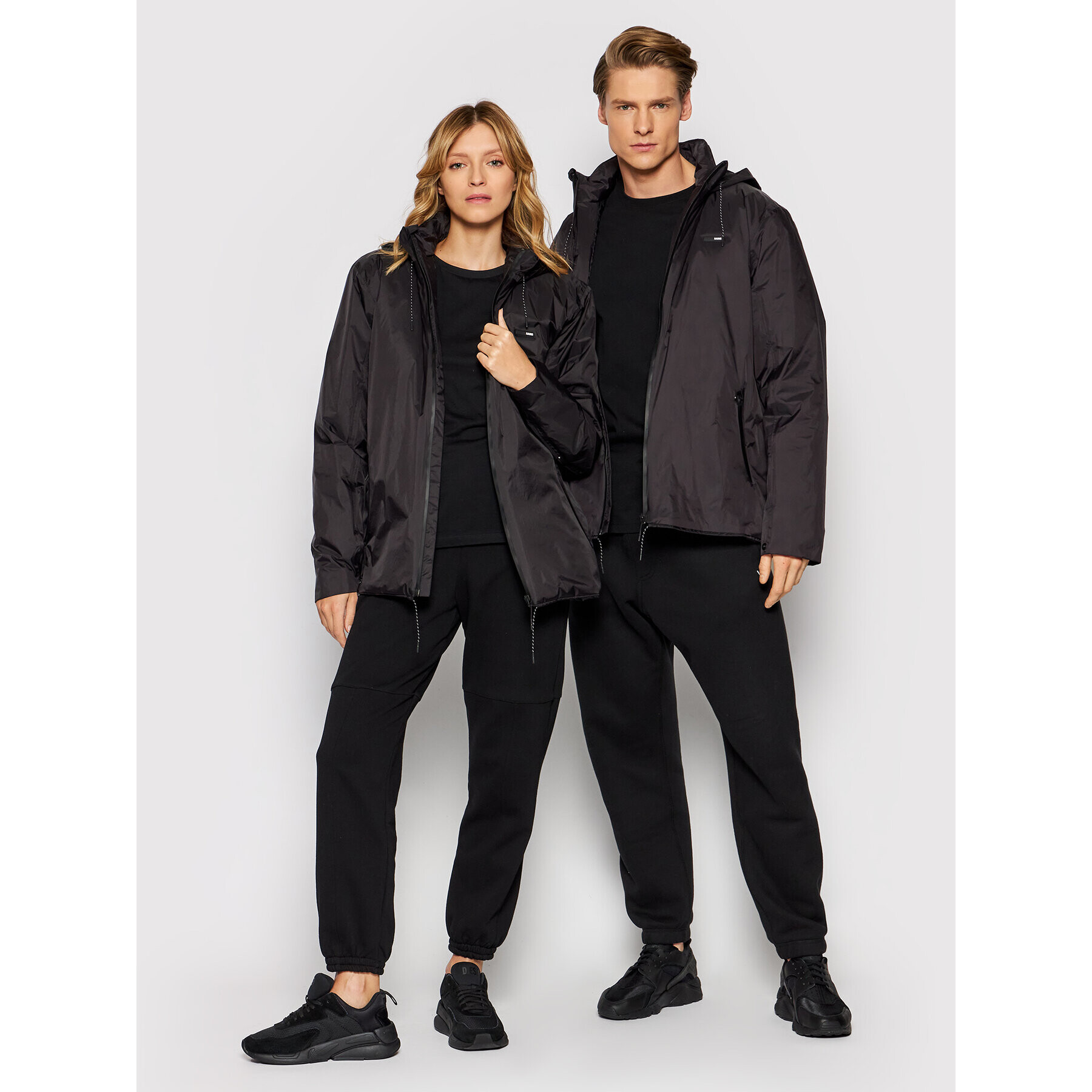 Rains Větrovka Unisex 15470 Černá Regular Fit - Pepit.cz