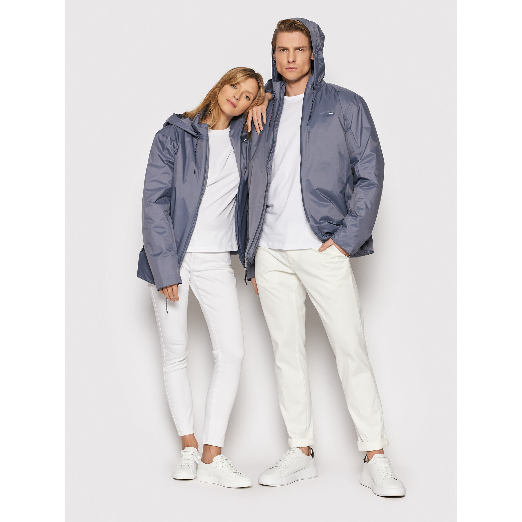 Rains Větrovka Unisex 15470 Šedá Regular Fit - Pepit.cz