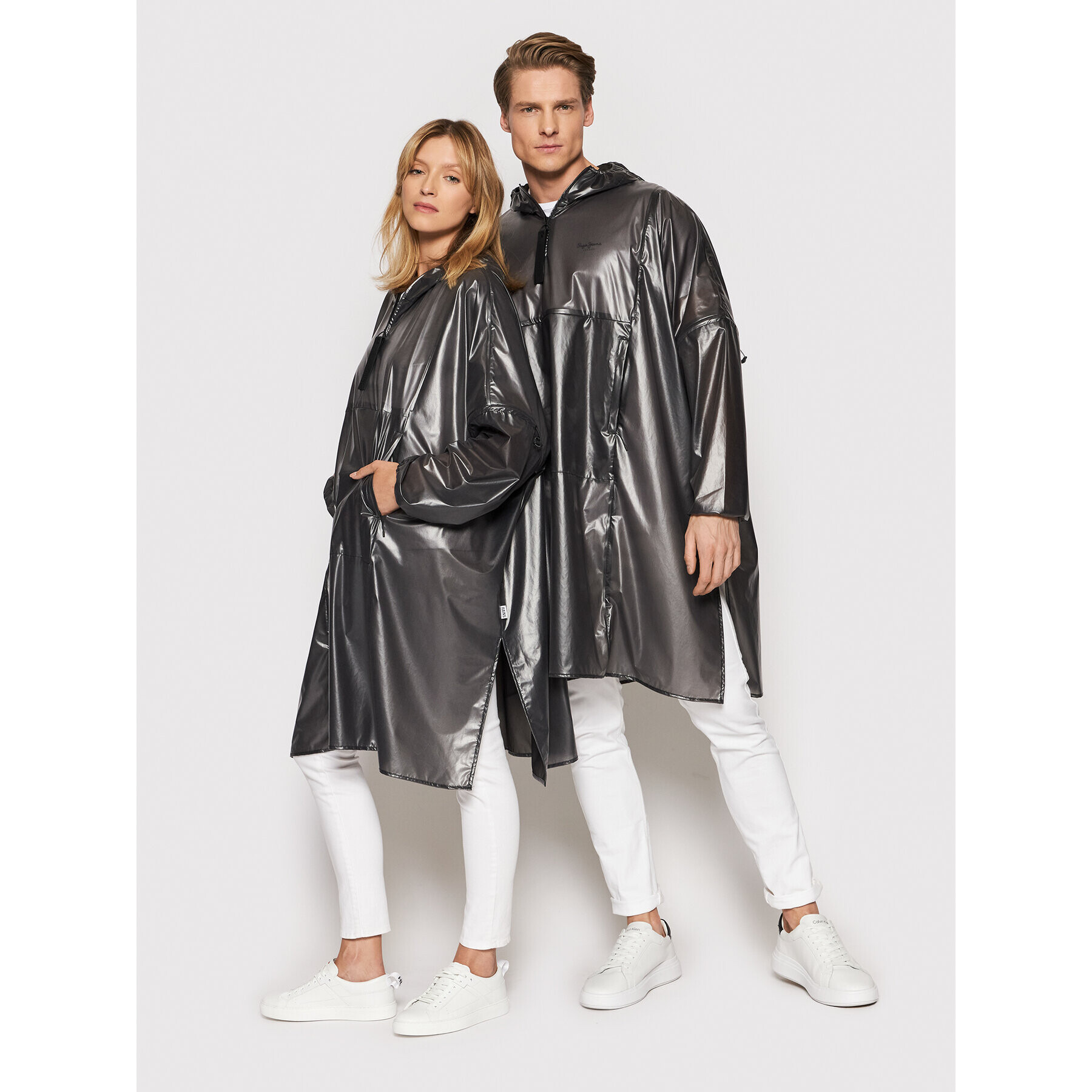 Rains Větrovka Unisex 18770 Černá Relaxed Fit - Pepit.cz