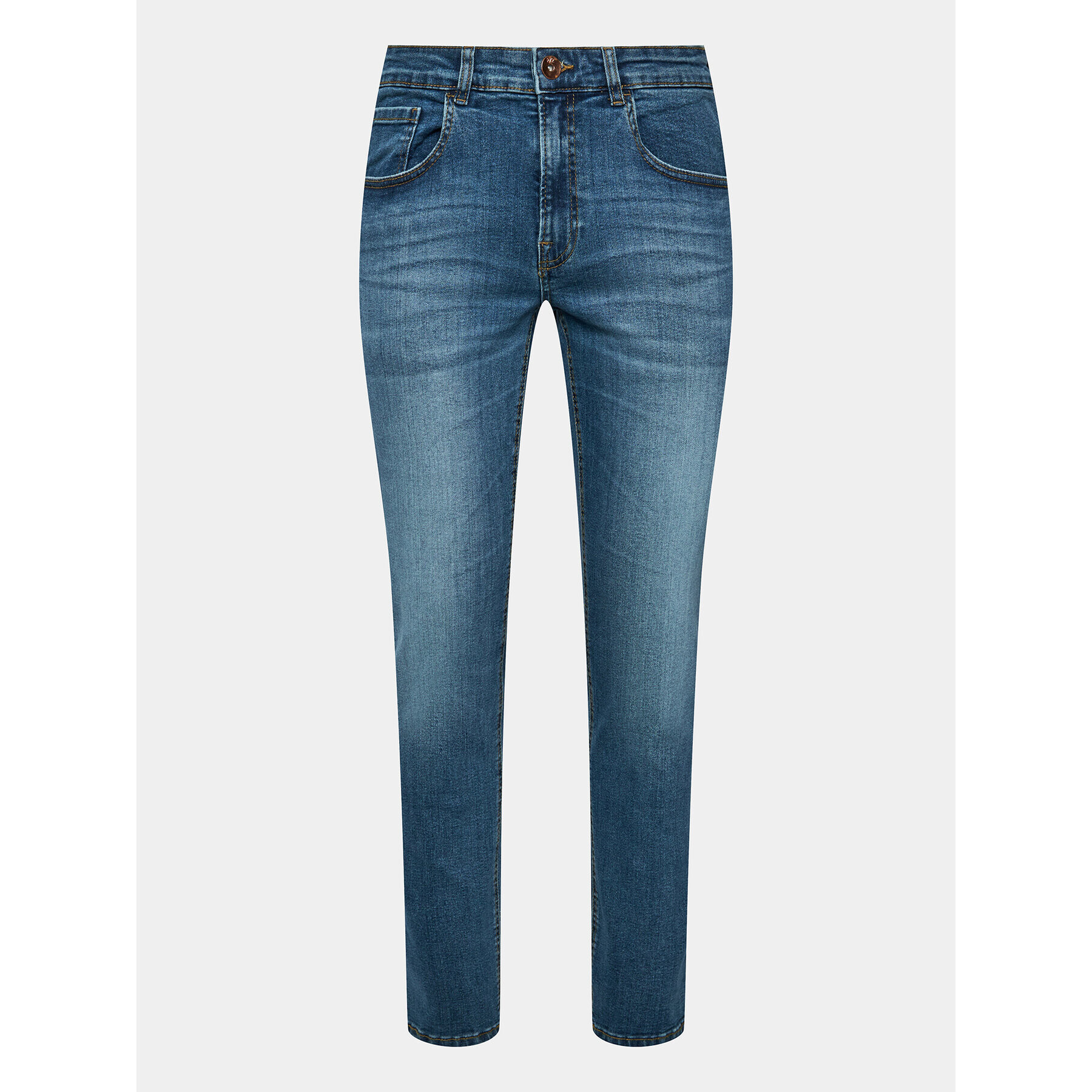 Redefined Rebel Jeansy 227040 Modrá Skinny Fit - Pepit.cz