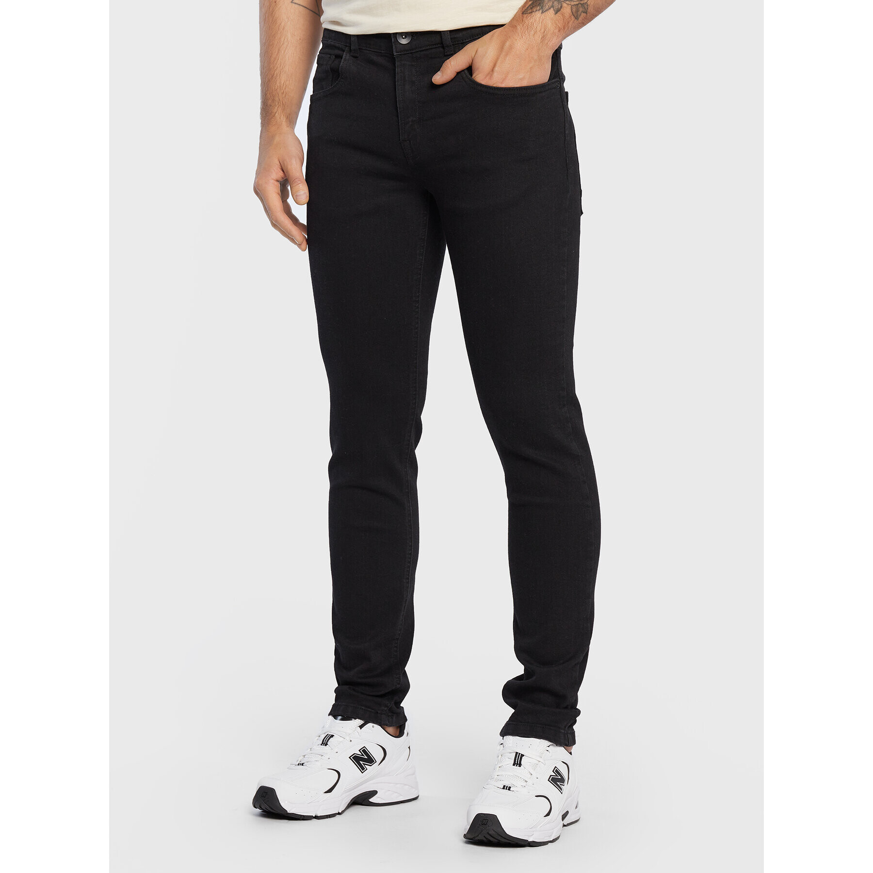 Redefined Rebel Jeansy Copenhagen 177007 Černá Slim Fit - Pepit.cz