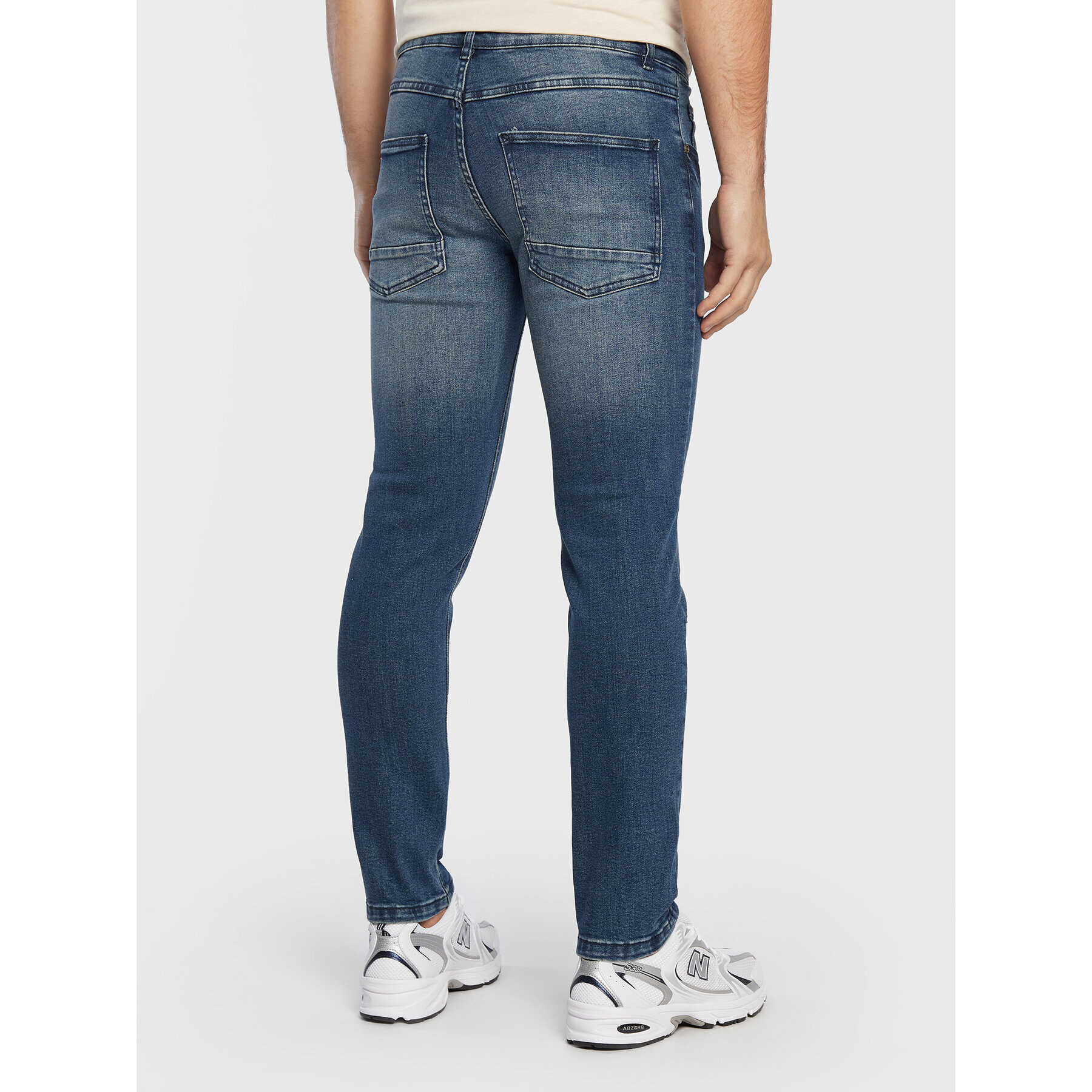 Redefined Rebel Jeansy Copenhagen 207087 Tmavomodrá Slim Fit - Pepit.cz