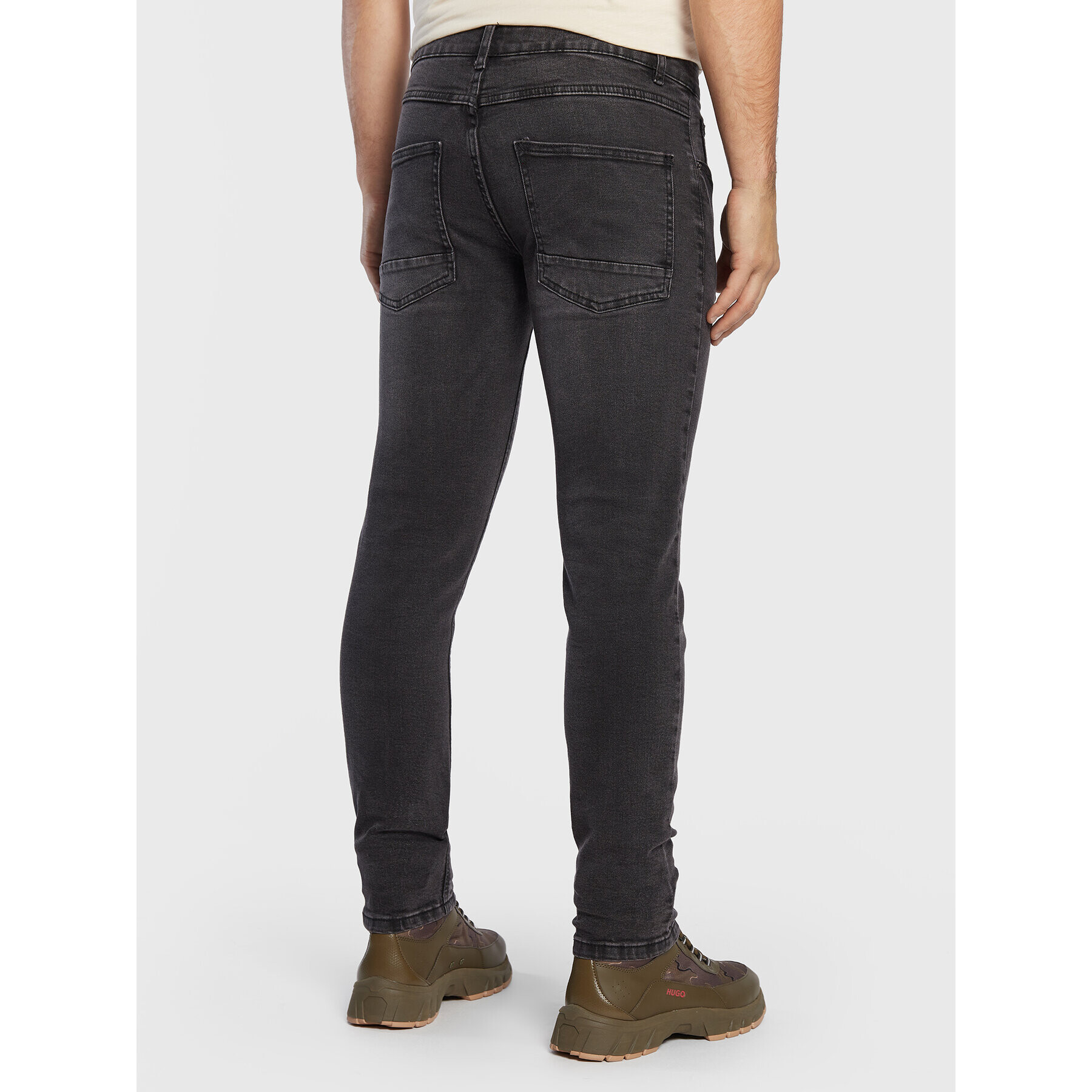 Redefined Rebel Jeansy Copenhagen 207089 Černá Slim Fit - Pepit.cz