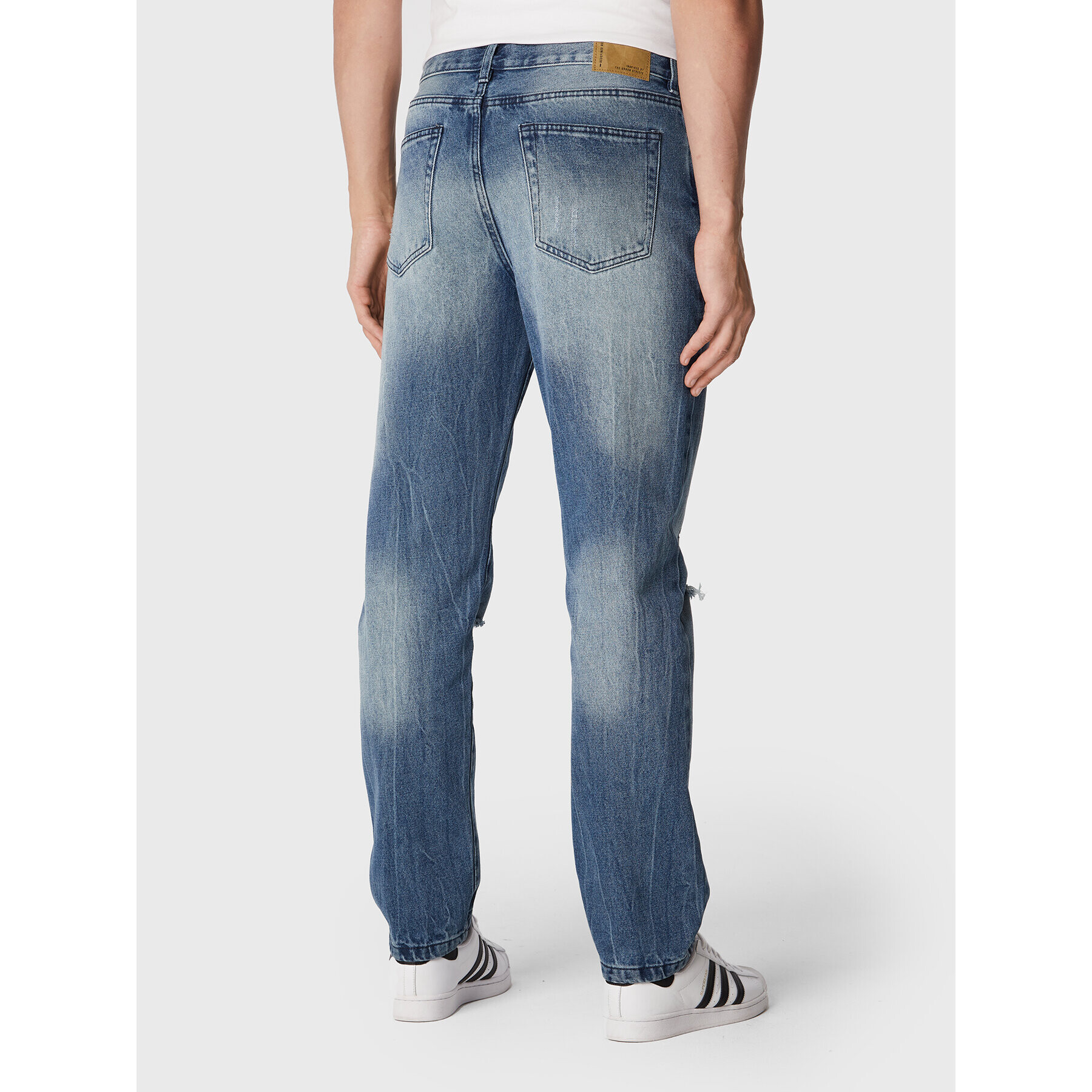 Redefined Rebel Jeansy Rome 217093 Modrá Regular Fit - Pepit.cz