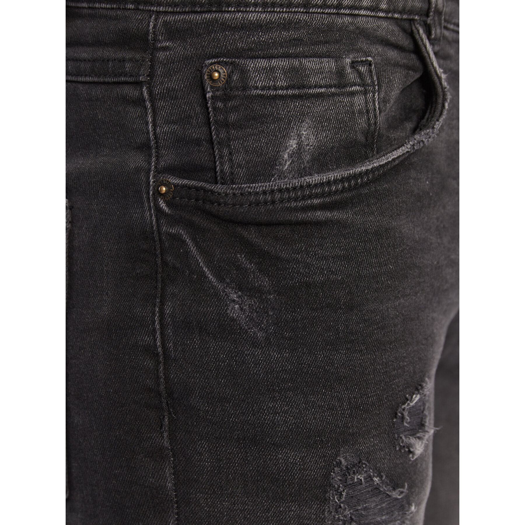 Redefined Rebel Jeansy Stockholm 207081 Černá Slim Fit - Pepit.cz