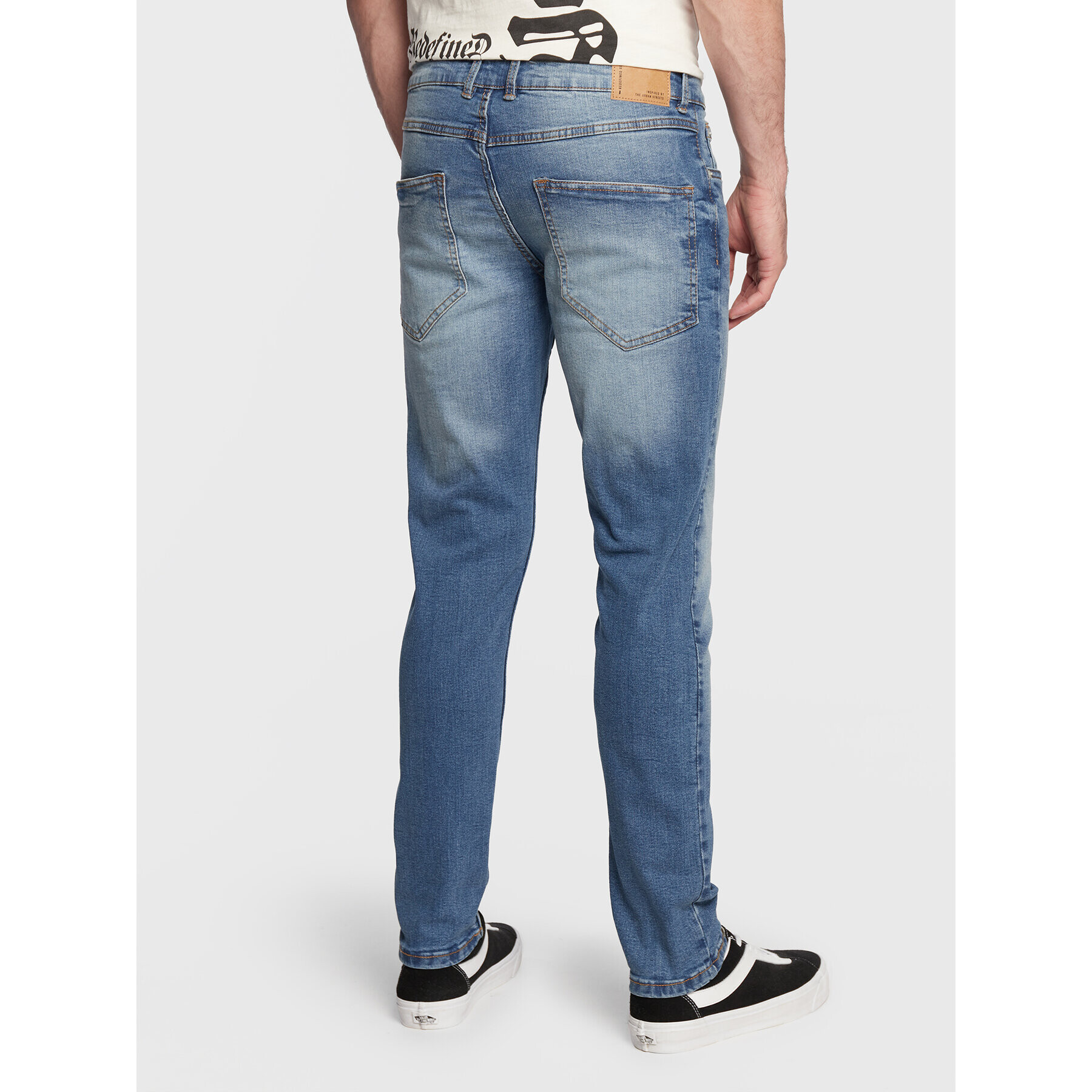 Redefined Rebel Jeansy Stockholm 217134 Modrá Slim Fit - Pepit.cz