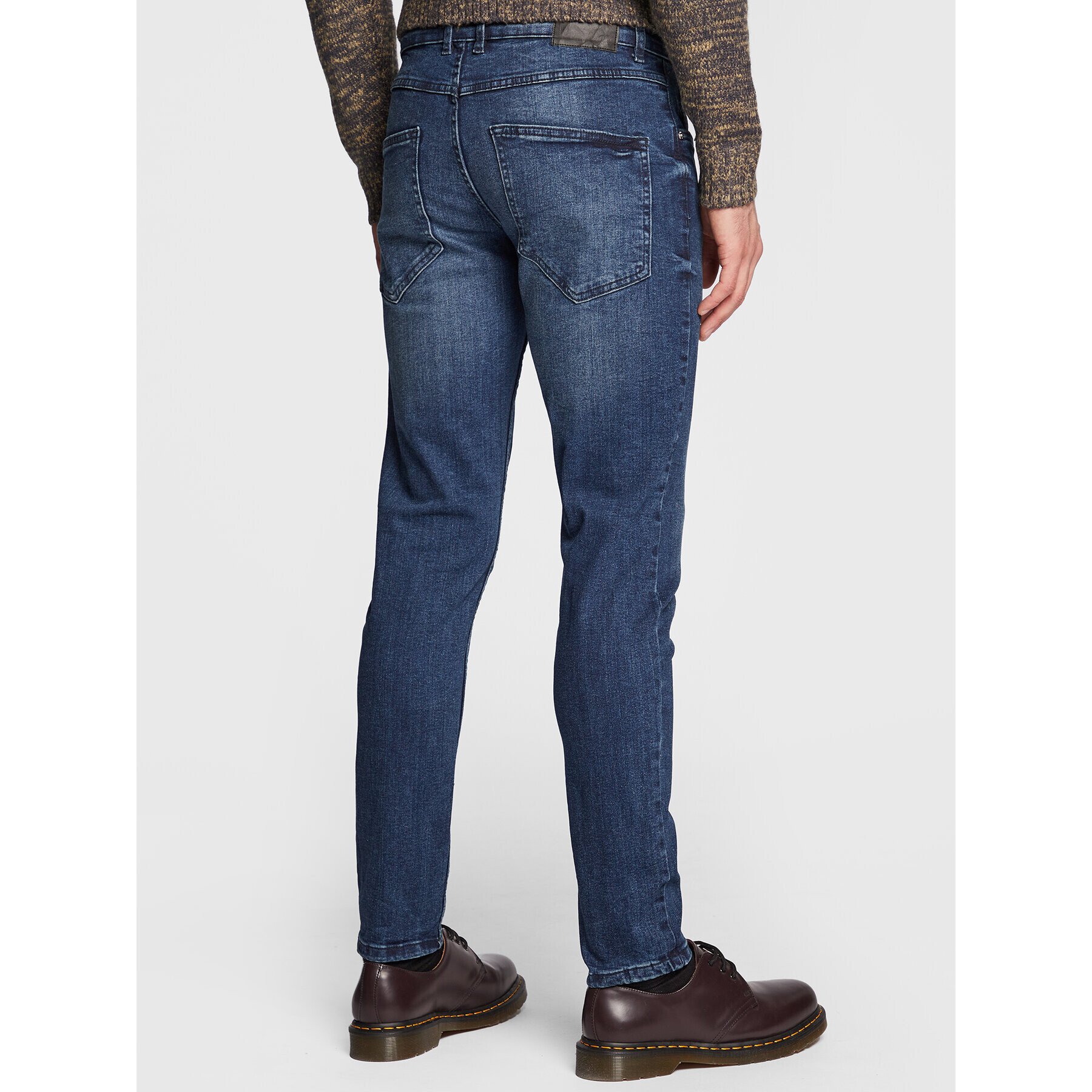 Redefined Rebel Jeansy Stockholm 217135 Tmavomodrá Slim Fit - Pepit.cz