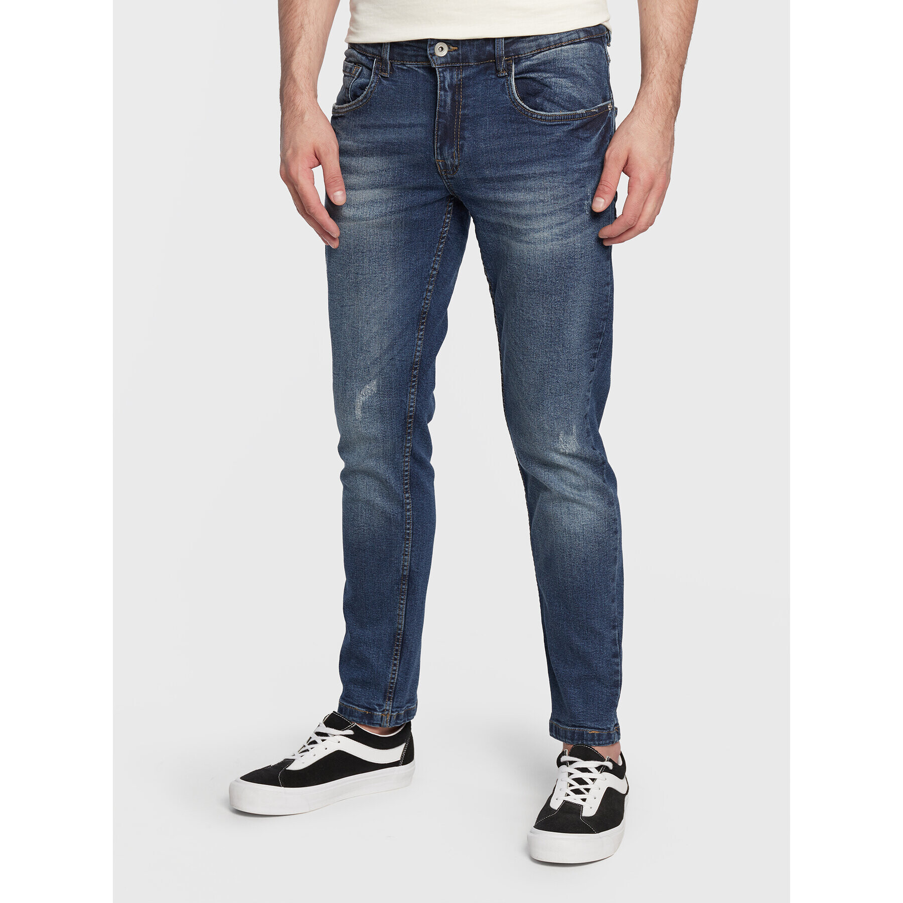 Redefined Rebel Jeansy Stockholm 217137 Modrá Slim Fit - Pepit.cz