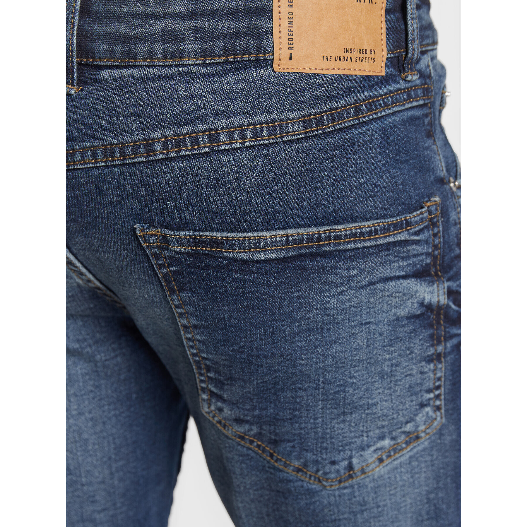 Redefined Rebel Jeansy Stockholm 217137 Modrá Slim Fit - Pepit.cz