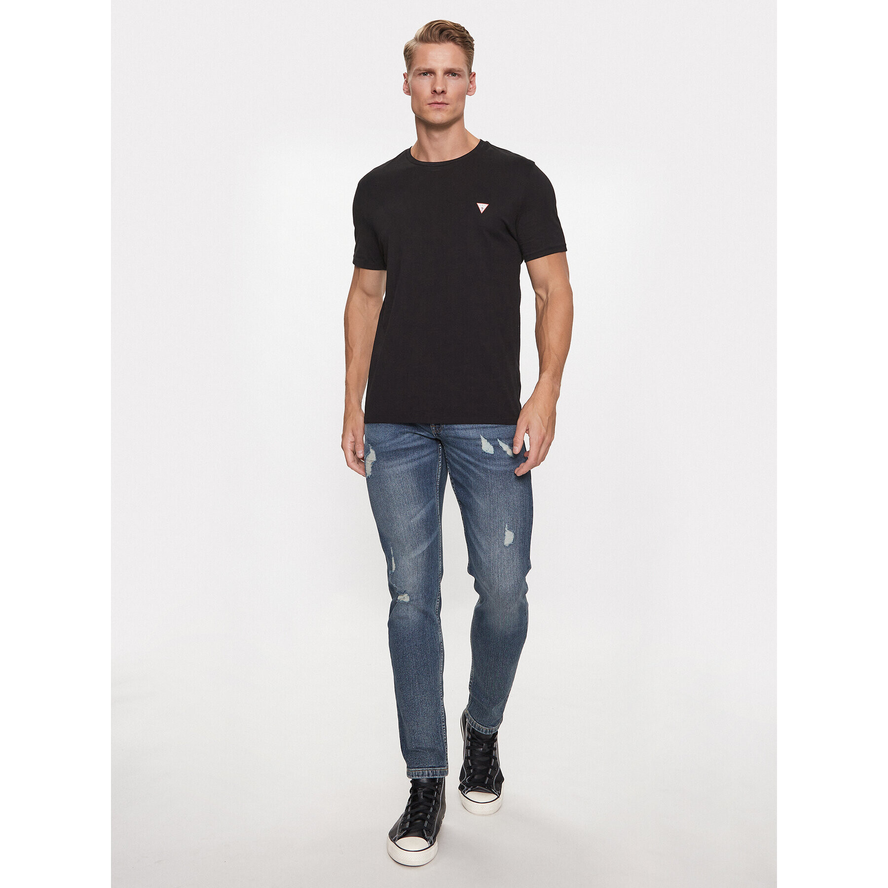 Redefined Rebel Jeansy Stockholm 227039 Tmavomodrá Slim Fit - Pepit.cz