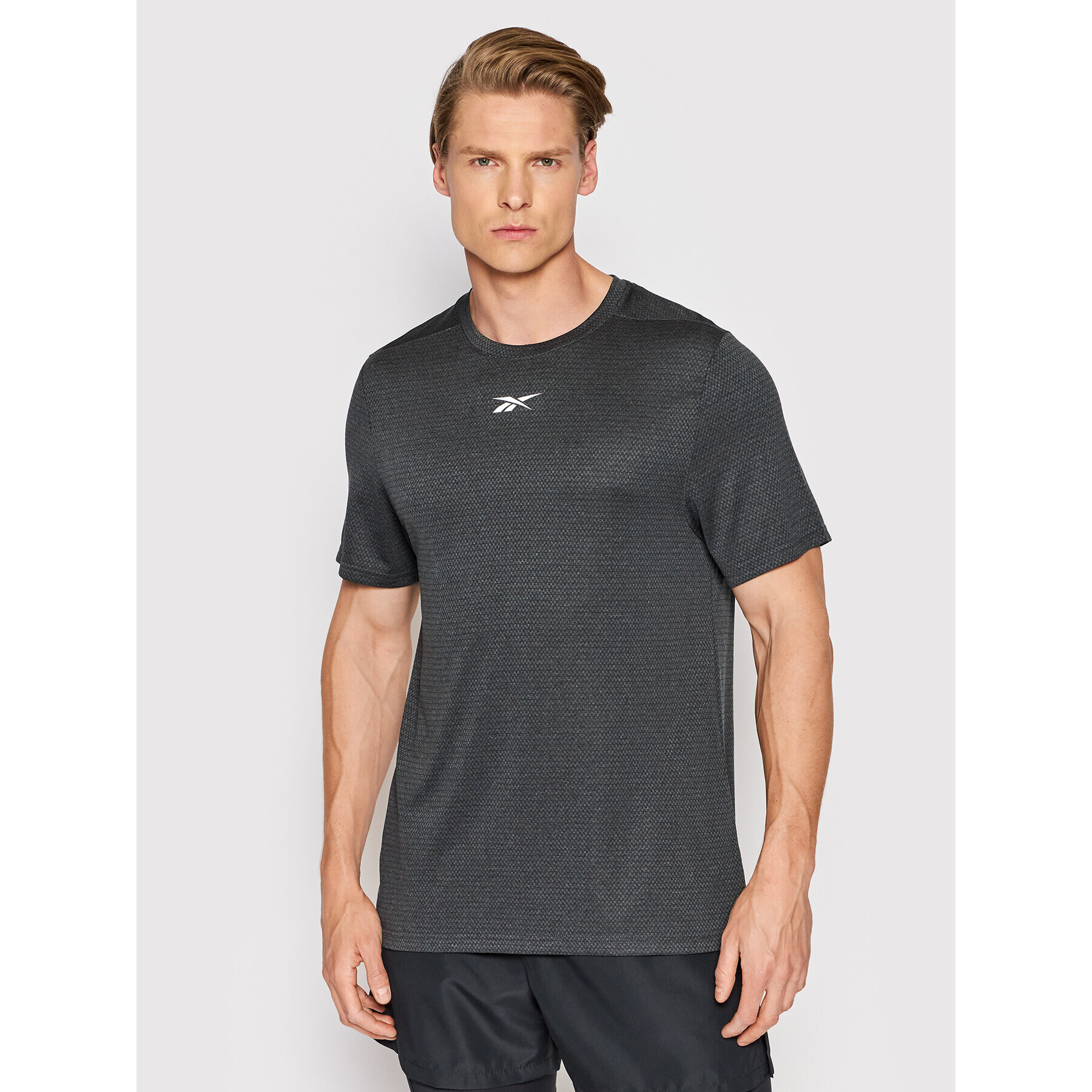 Reebok Funkční tričko Workout Ready H46641 Šedá Regular Fit - Pepit.cz