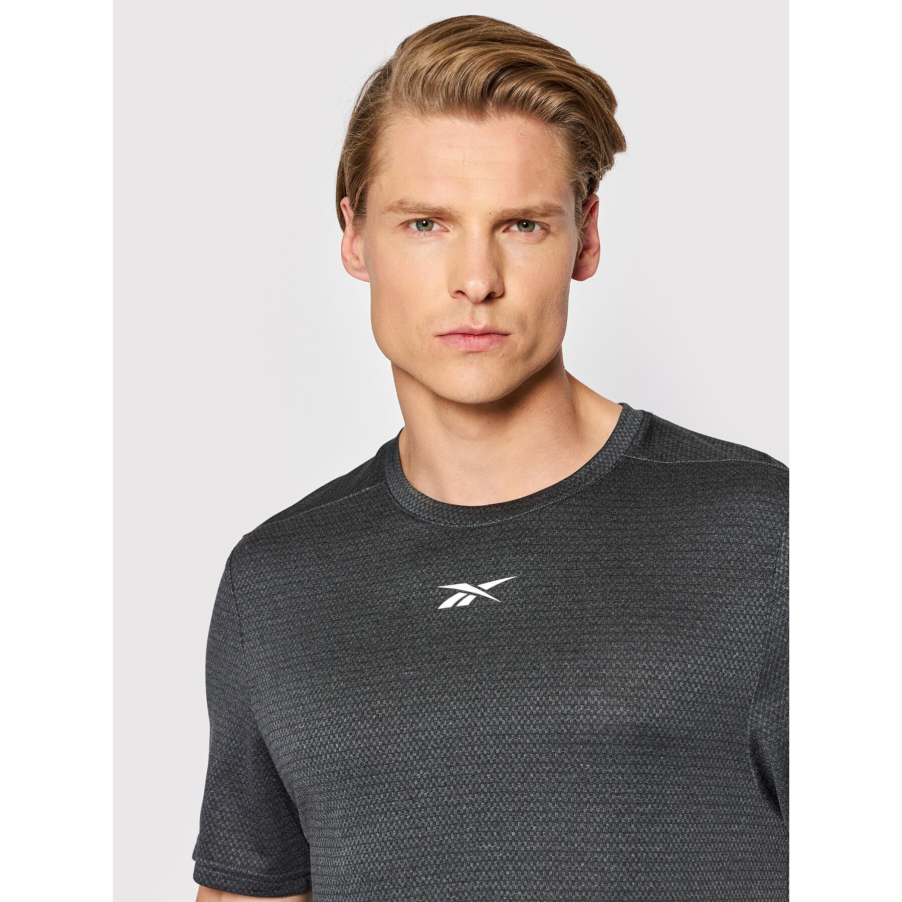 Reebok Funkční tričko Workout Ready H46641 Šedá Regular Fit - Pepit.cz