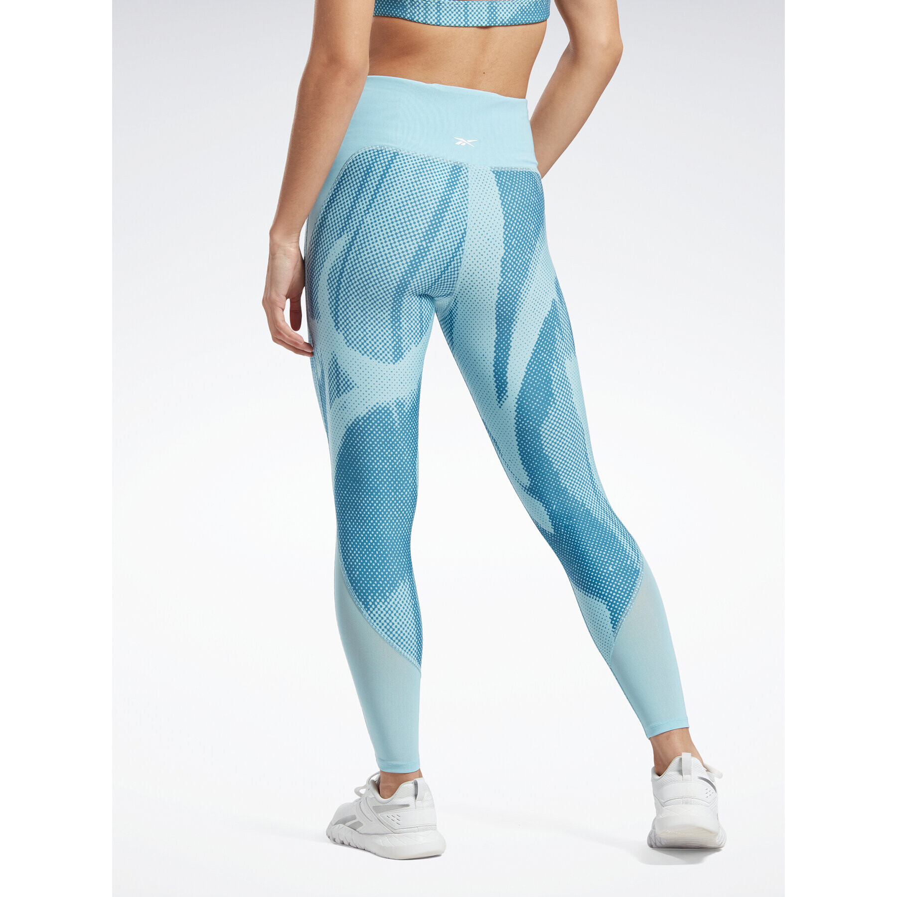 Reebok Legíny Lux Perform HA4373 Modrá Slim Fit - Pepit.cz