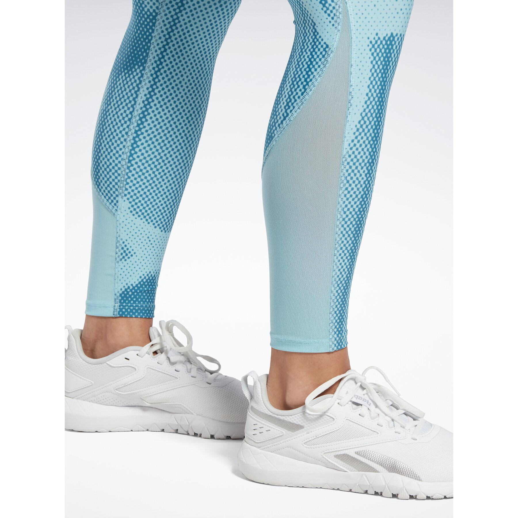 Reebok Legíny Lux Perform HA4373 Modrá Slim Fit - Pepit.cz