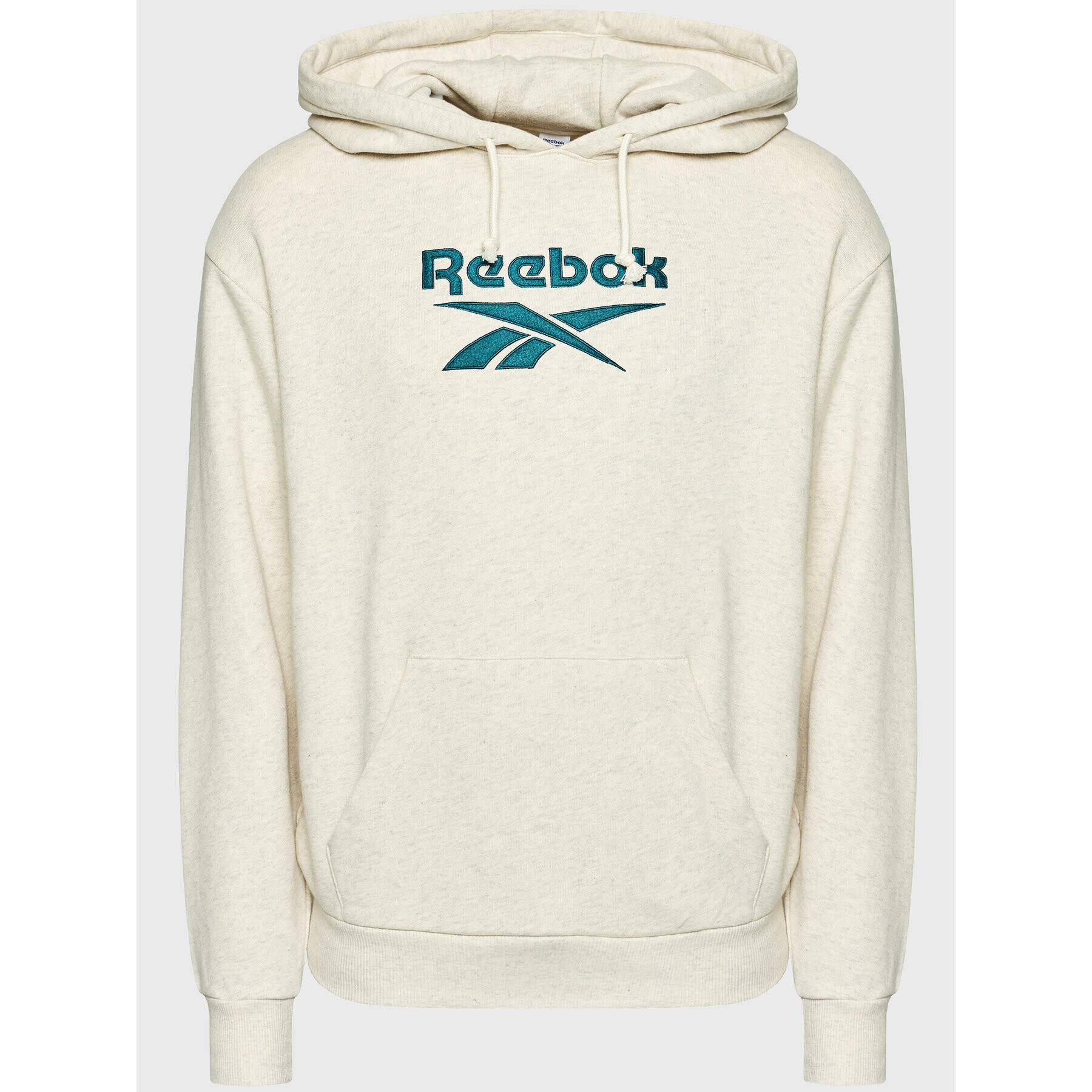 Reebok Mikina Classics Foundation Vector GS9147 Šedá Oversize - Pepit.cz