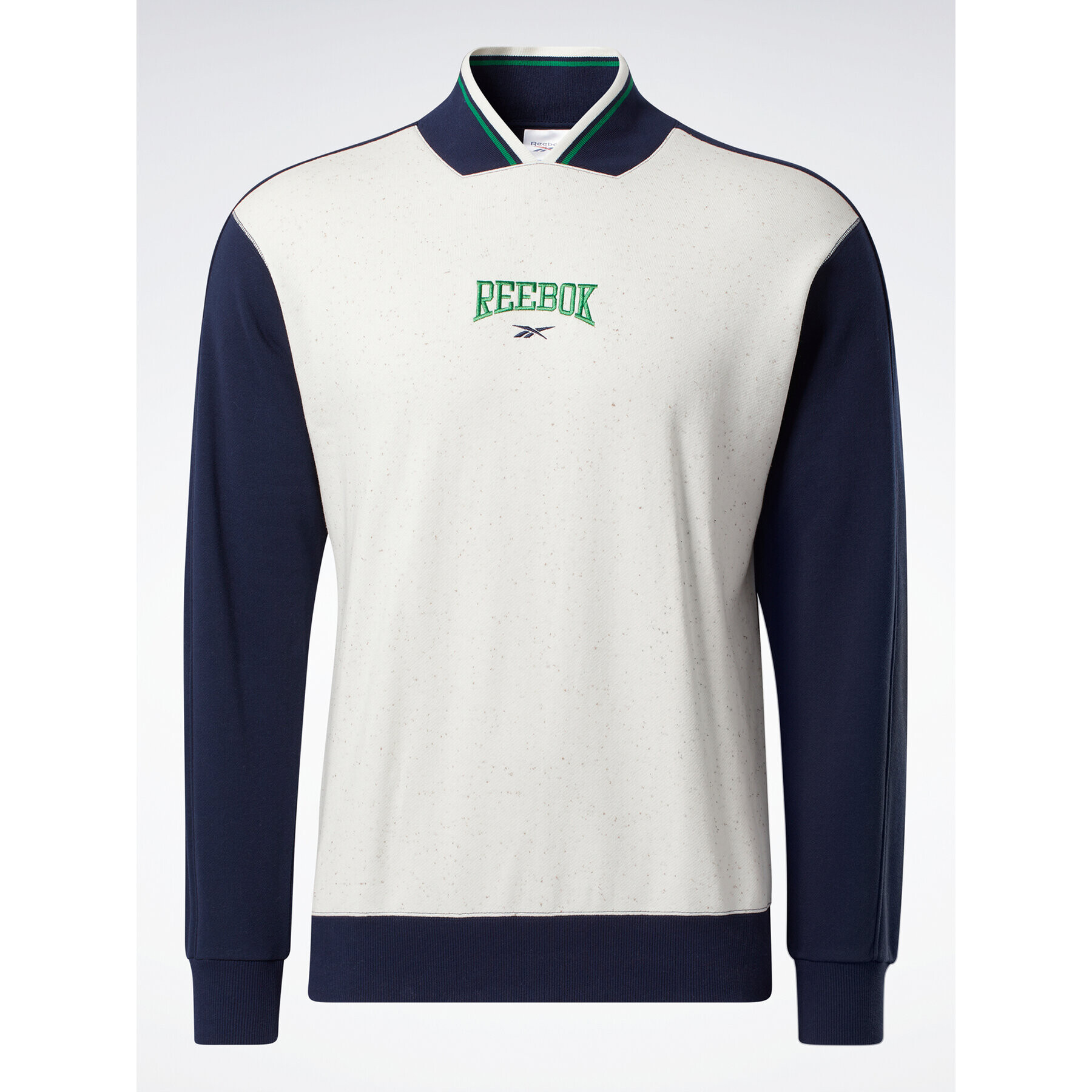 Reebok Mikina Classics Varsity Crew Sweatshirt HZ9805 Écru - Pepit.cz